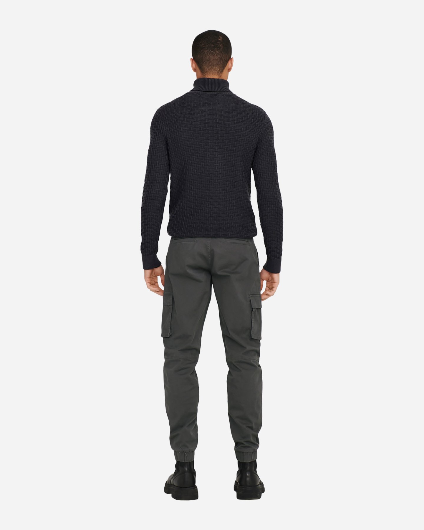 Pantalone ONLY & SONS CAM CARGO M - Grigio - 4 | Cisalfa Sport