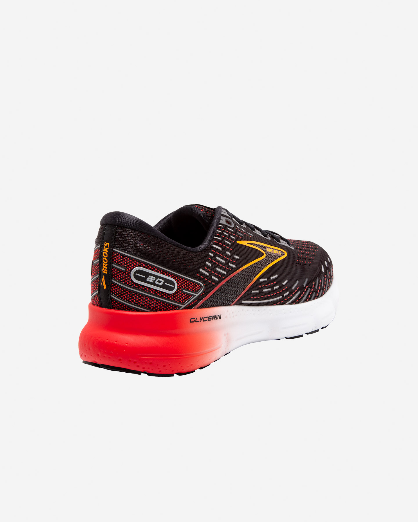 Scarpe running BROOKS GLYCERIN 20 M - Nero - 2 | Cisalfa Sport