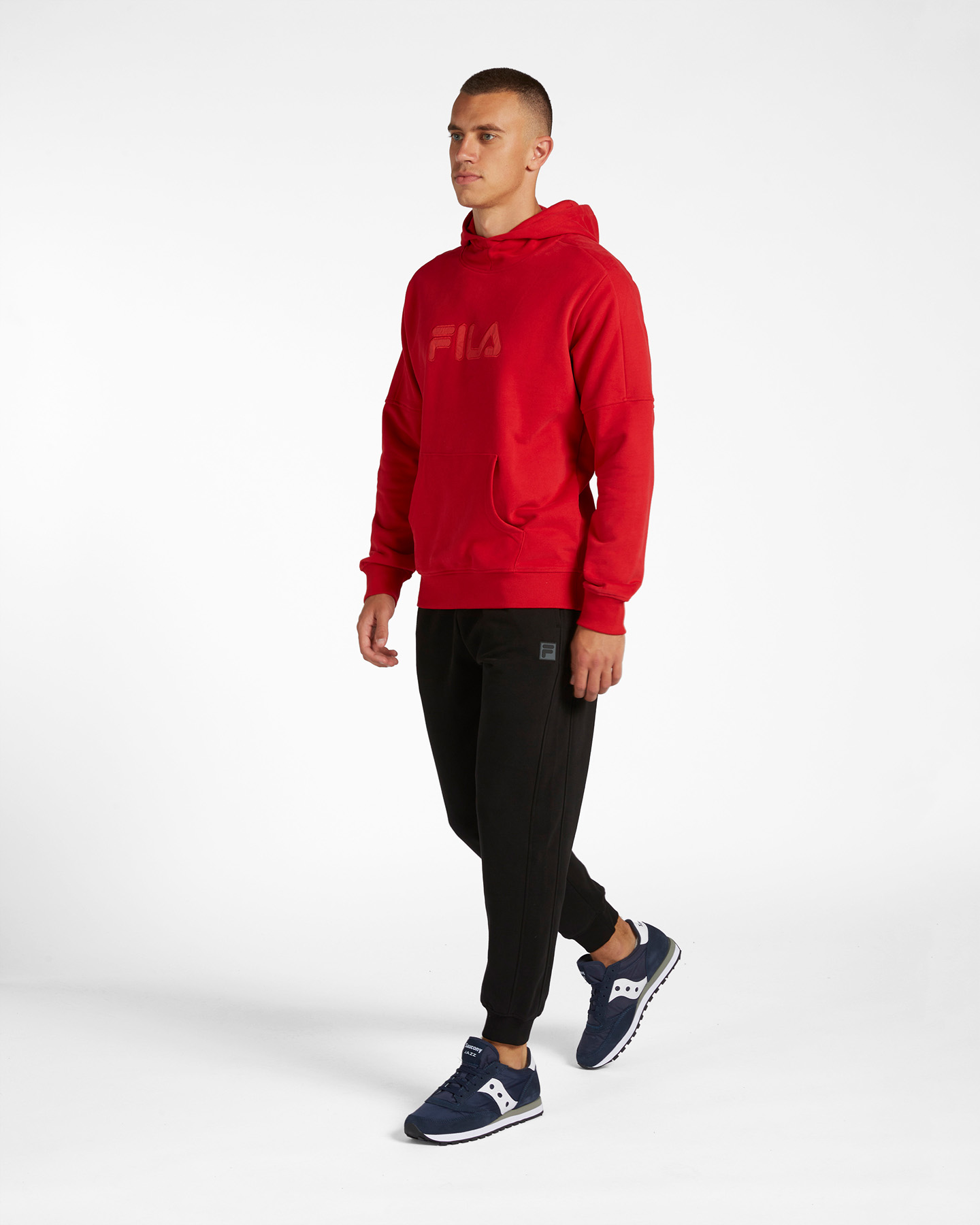 Felpa FILA BIG LOGO M - Rosso - 3 | Cisalfa Sport