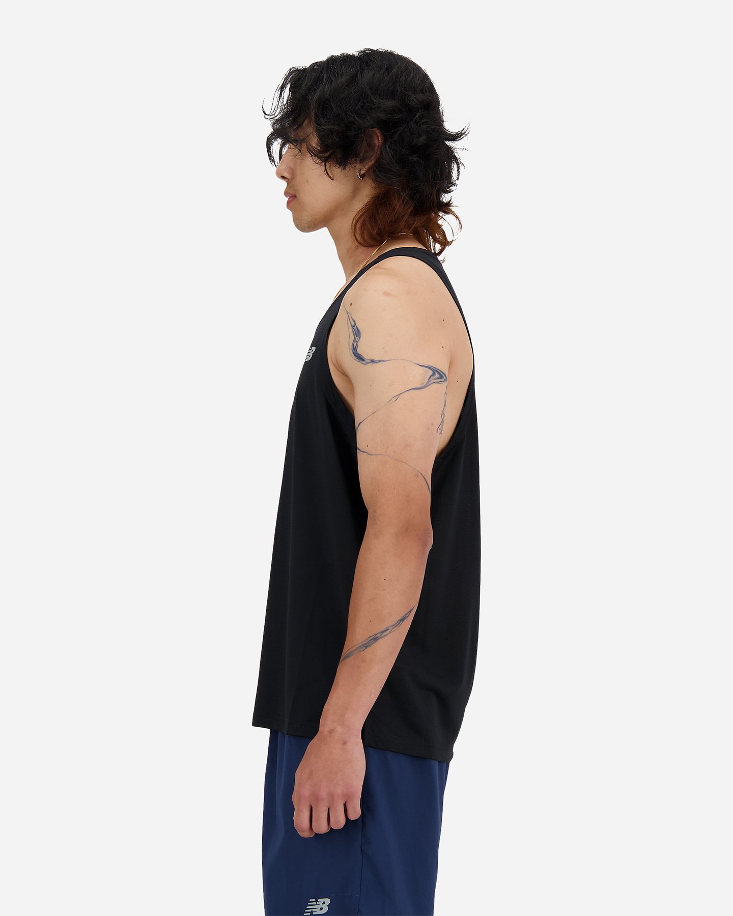 Canotta running NEW BALANCE SPORT ESSENTIAL M - Nero - 1 | Cisalfa Sport