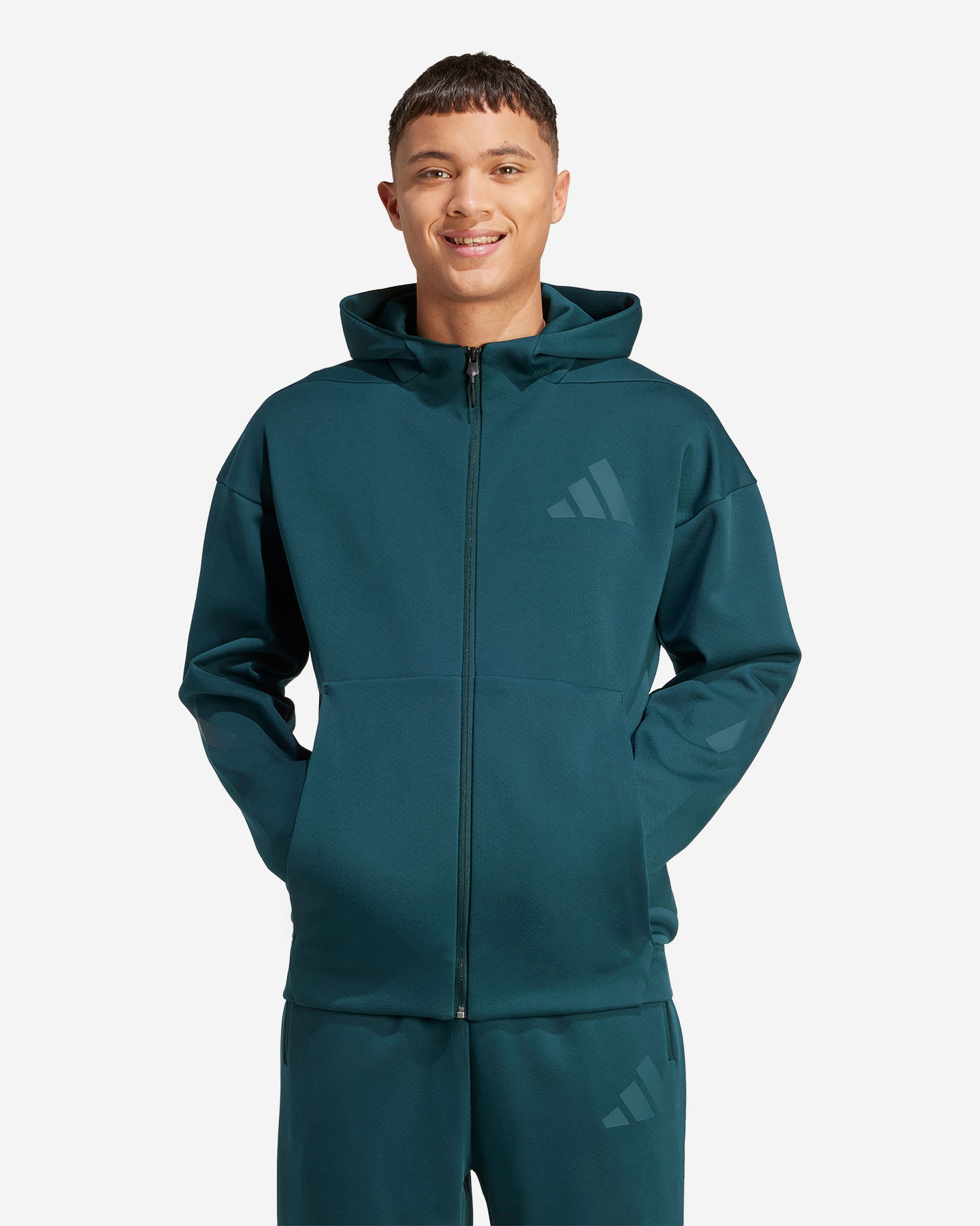 Felpa ADIDAS Z.N.E. M - Verde - 1 | Cisalfa Sport