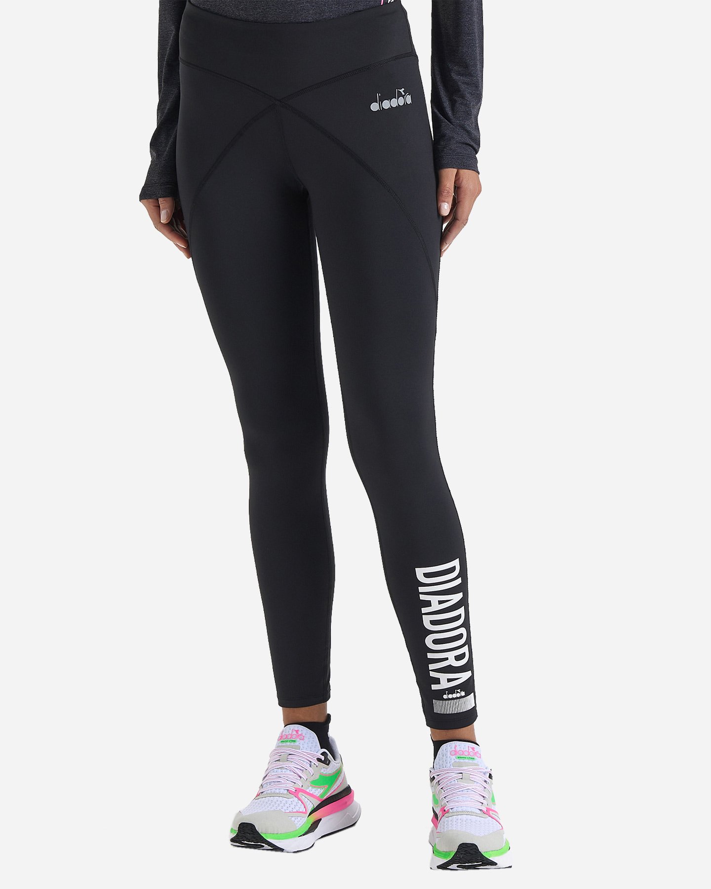 Fuseaux running DIADORA BE ONE W - Nero - 1 | Cisalfa Sport