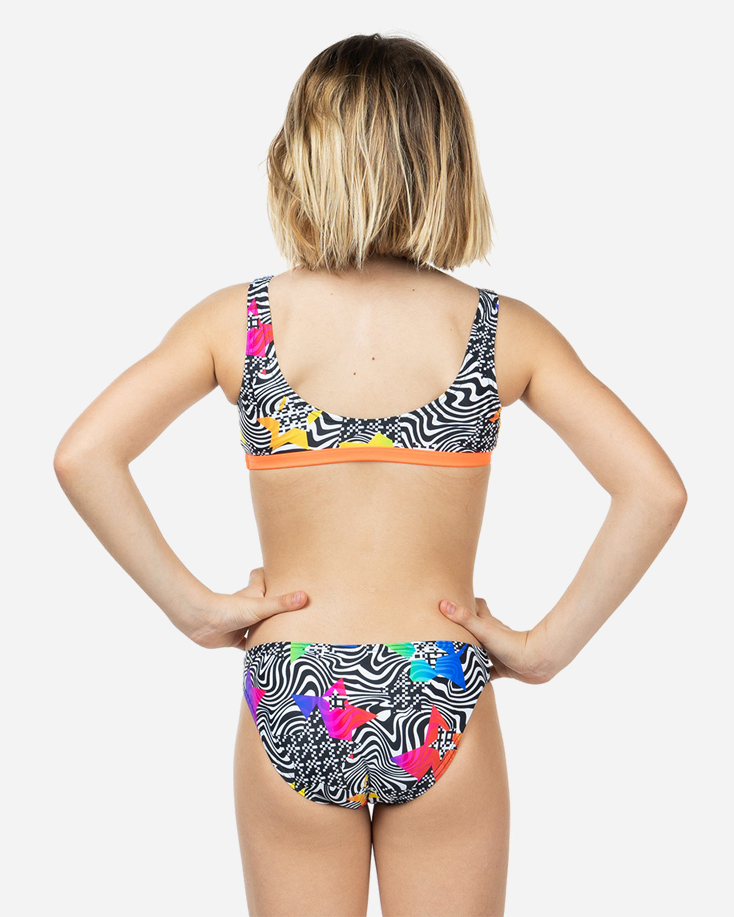 Costume piscina AQUARAPID LISSY JR - Nero - 4 | Cisalfa Sport