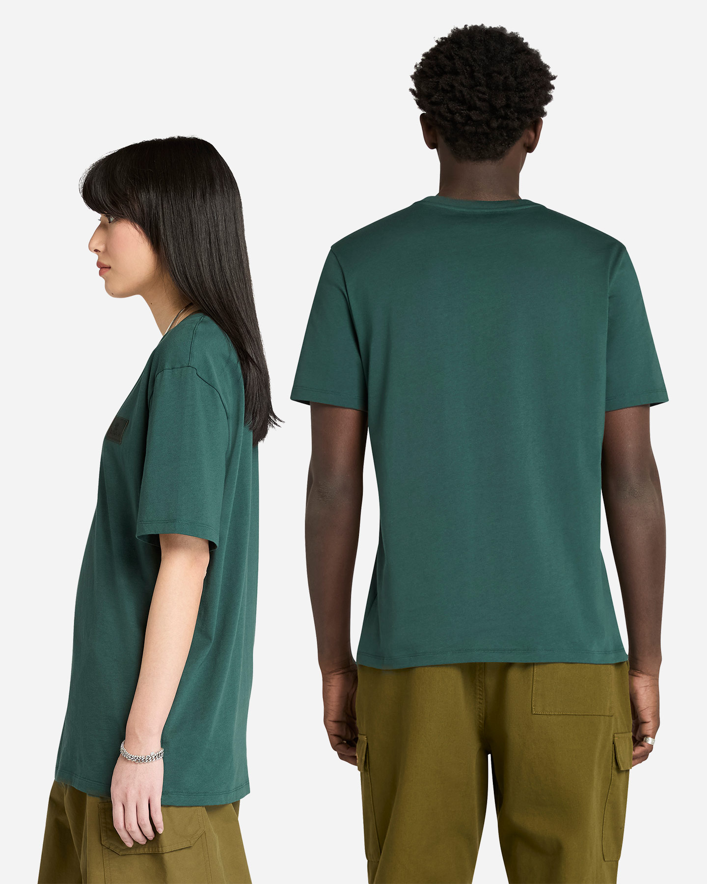 T-shirt TIMBERLAND BADGE M - Verde - 3 | Cisalfa Sport