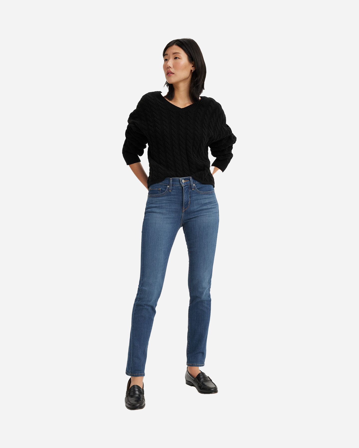 Jeans LEVI'S 312 SHAPING SLIM L32 W - Denim - 2 | Cisalfa Sport