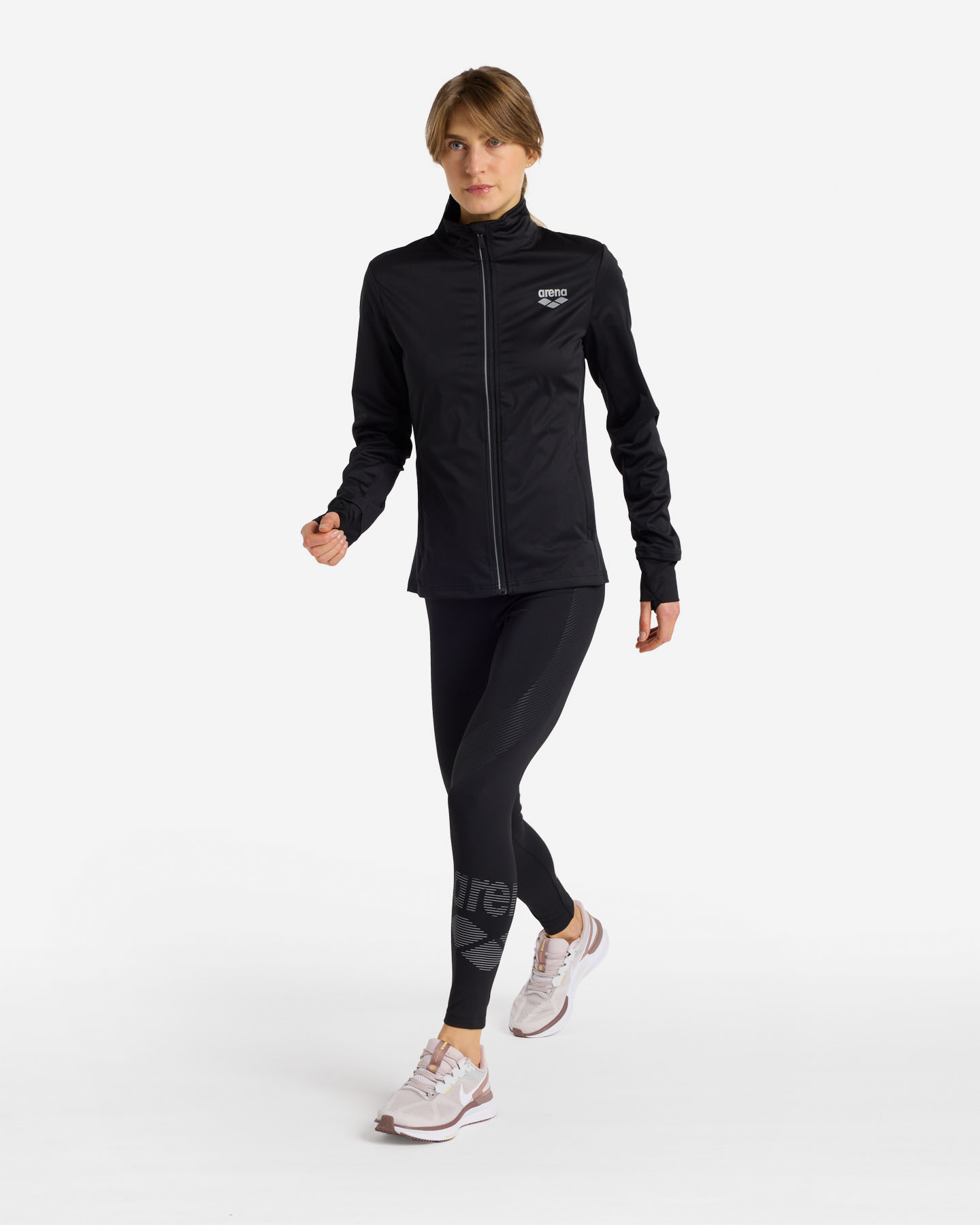 Giacca running ARENA DASHFLOW W - Nero - 4 | Cisalfa Sport