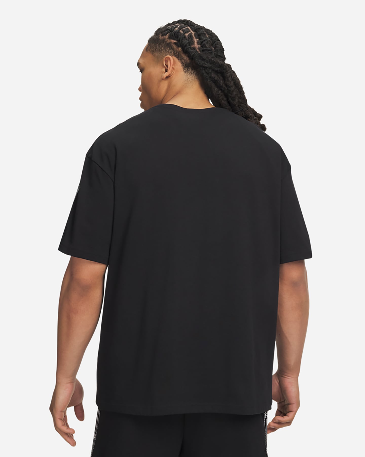 T-shirt UNDER ARMOUR ICON HEAVYWEIGHT TAPED M - Nero - 1 | Cisalfa Sport