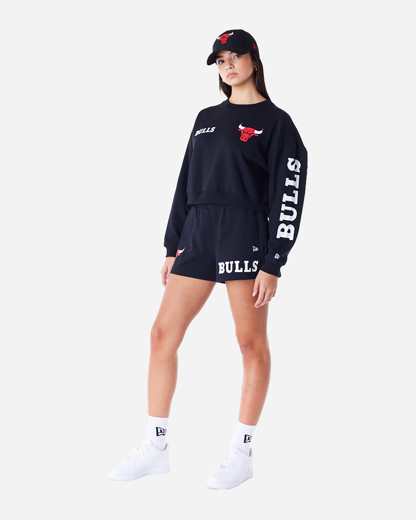 Felpa NEW ERA 9FORTY BULLS W - Nero - 2 | Cisalfa Sport