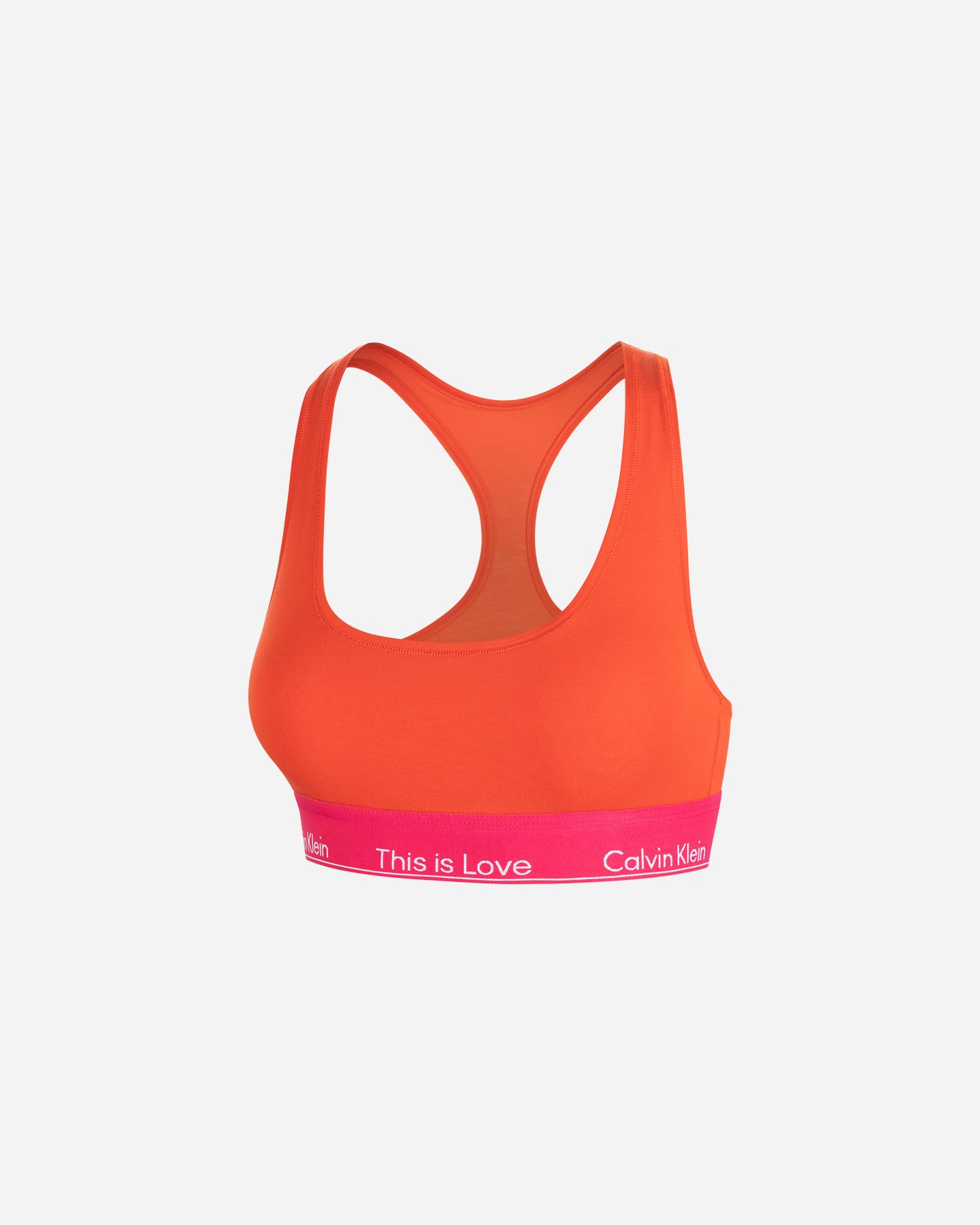 Intimo CALVIN KLEIN UNDERWEAR UNLINED BRALETTE W - Arancione - 0 | Cisalfa Sport