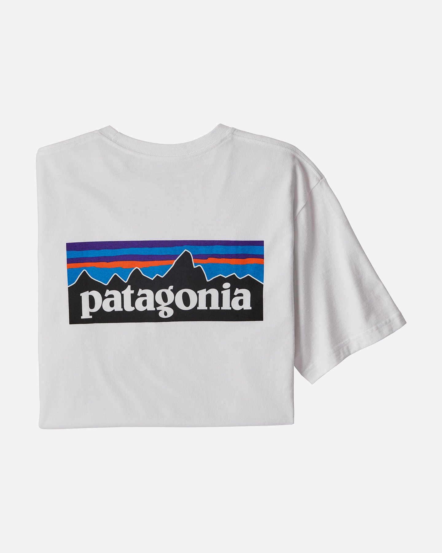 T-shirt PATAGONIA P-6 LOGO RESPONSIBILI M - Bianco - 3 | Cisalfa Sport