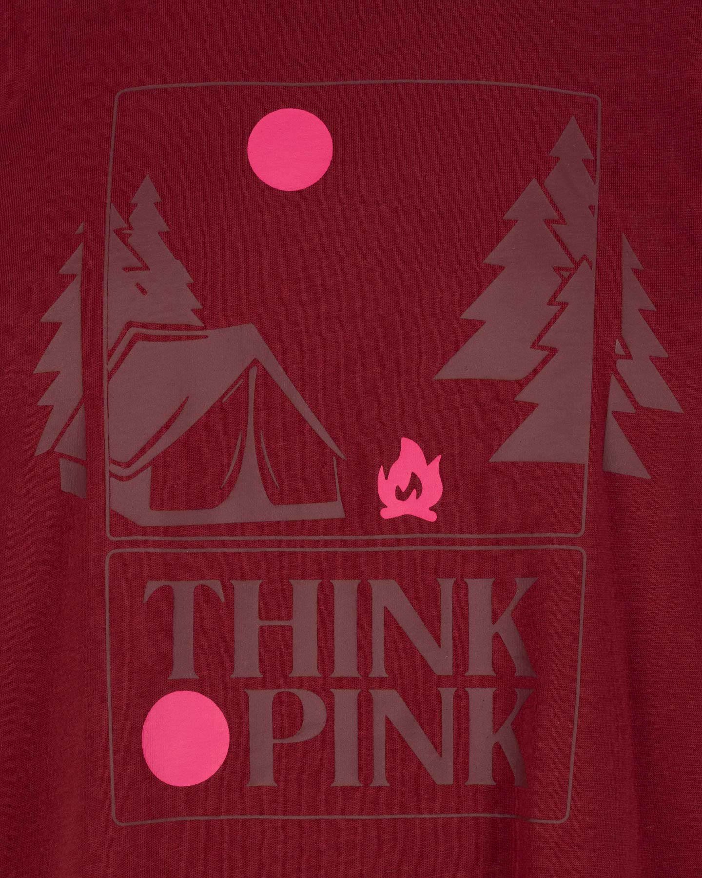 T-shirt THINK PINK GOPCORE M - Rosso - 2 | Cisalfa Sport