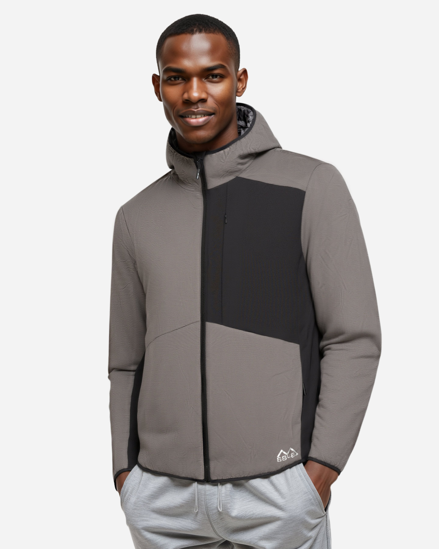 Giacca outdoor 8848 MOUNTAIN ESSENTIAL M - Grigio - 3 | Cisalfa Sport