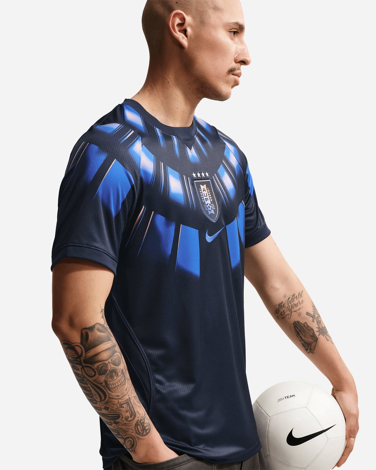 Maglia calcio ufficiale NIKE URUGUAY AWAY 26 STADIUM M - Color mix - 4 | Cisalfa Sport