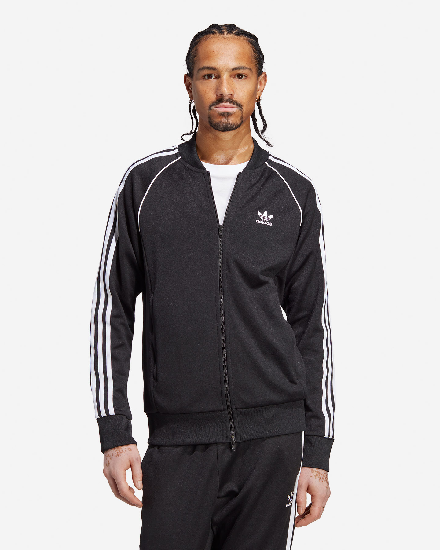 Felpa ADIDAS 3STRIPES M - Nero - 1 | Cisalfa Sport