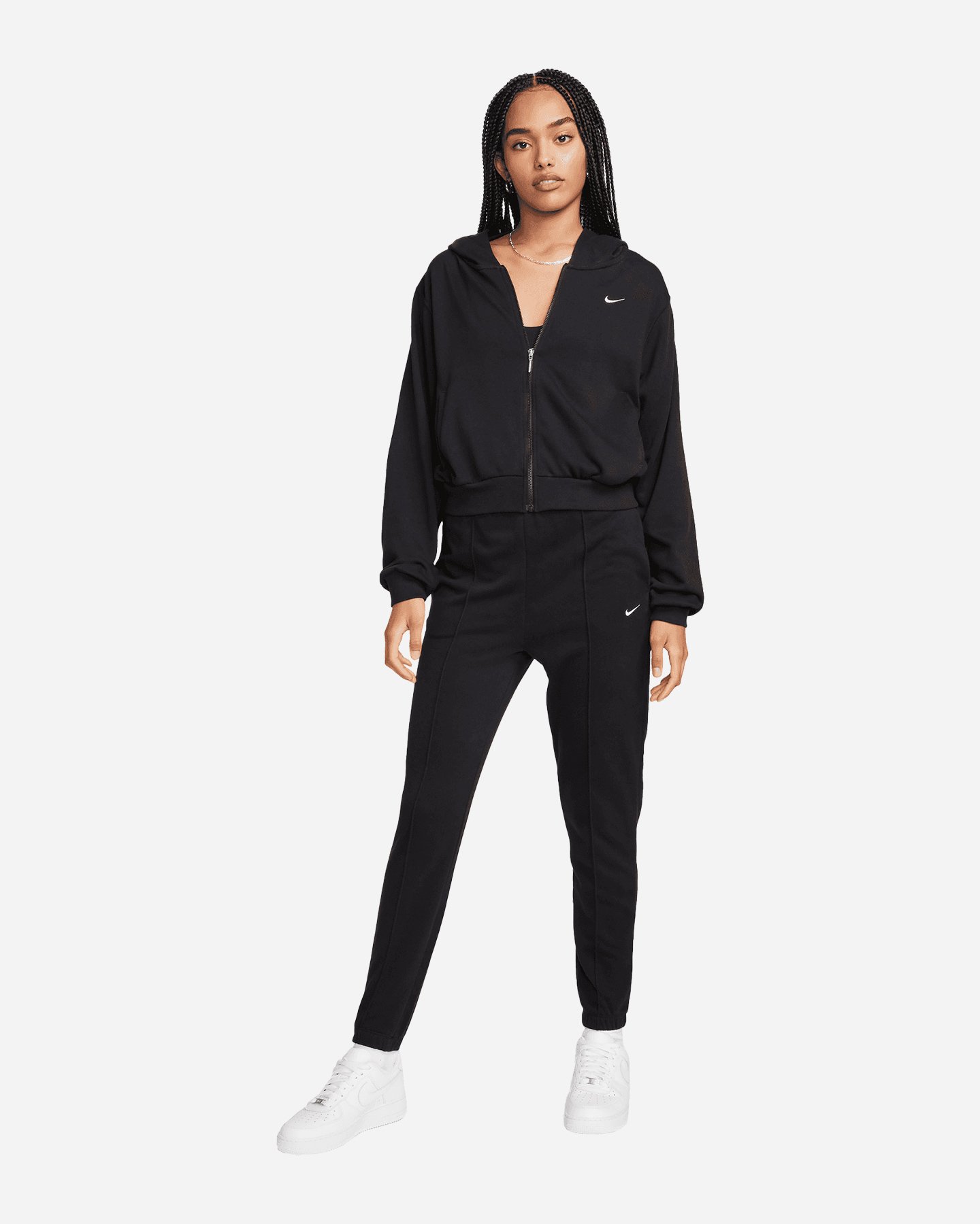 Felpa NIKE CHILL SMALL LOGO W - Nero - 2 | Cisalfa Sport