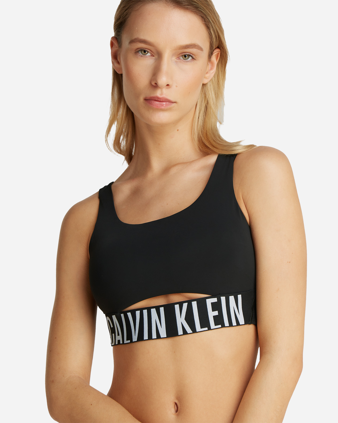 Reggiseno sportivo CALVIN KLEIN SPORT BIG LOGO POWER W - Nero - 4 | Cisalfa Sport