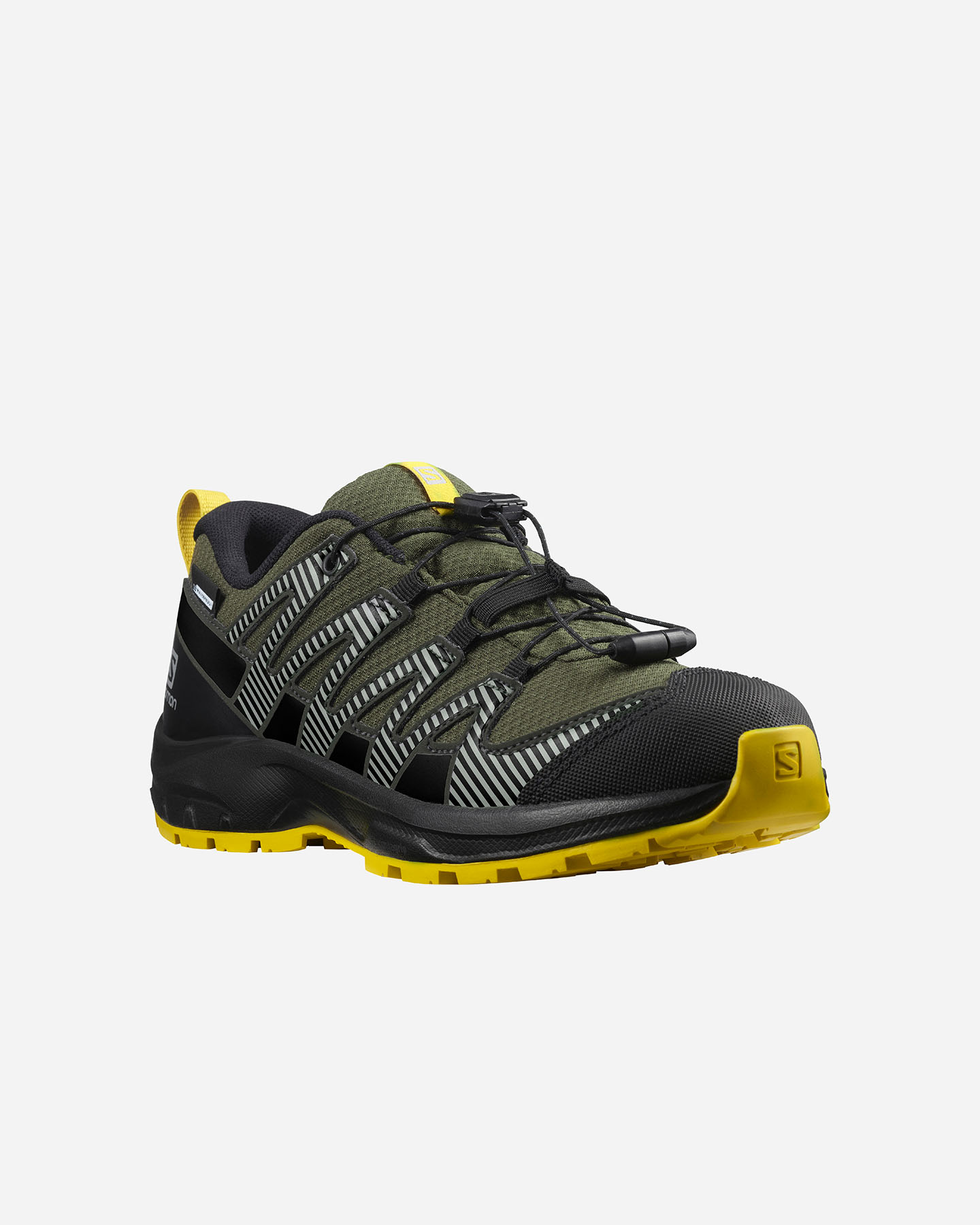 Scarpe trail SALOMON XA PRO V8 CSWP JR - Verde - 1 | Cisalfa Sport