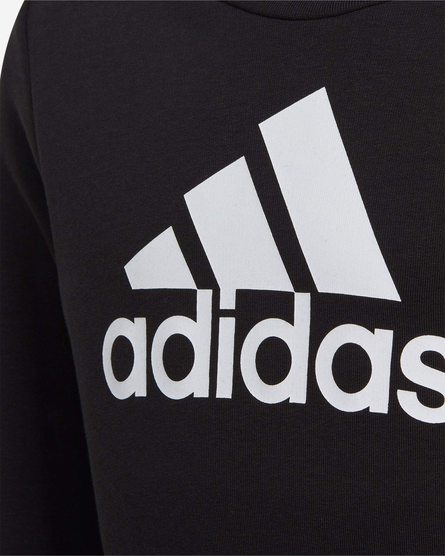 Felpa ADIDAS SMALL LOGO JR - Nero - 4 | Cisalfa Sport