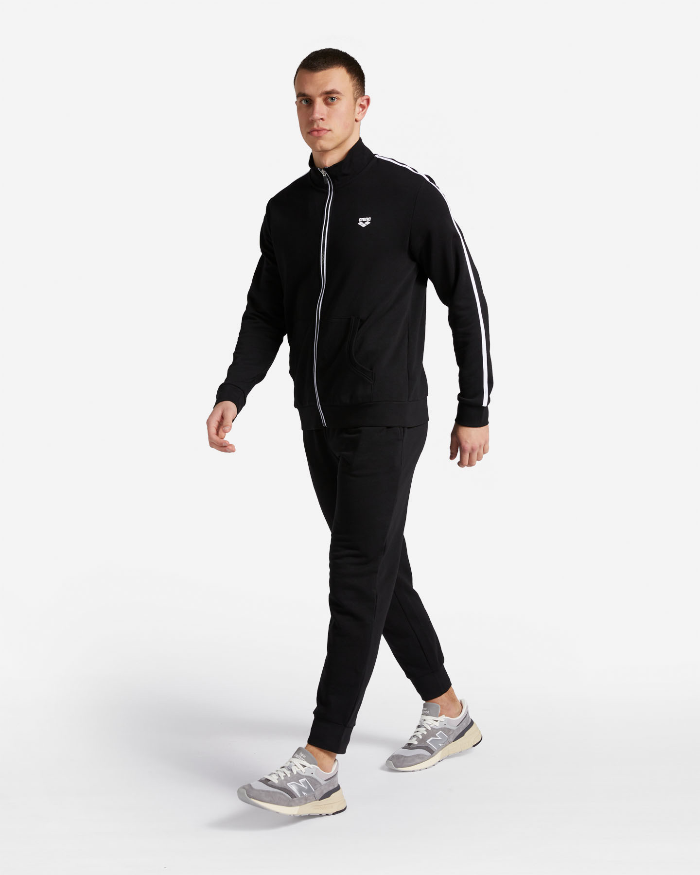 Tuta ARENA ATHLETICS M - Nero - 3 | Cisalfa Sport