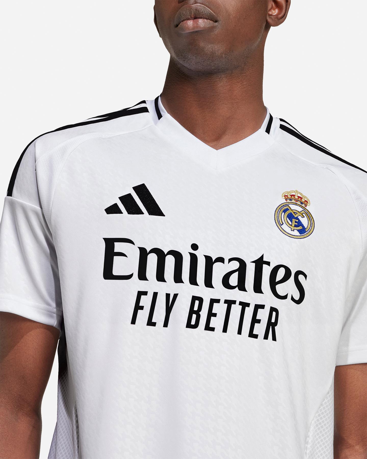 Maglia calcio ufficiale ADIDAS REAL MADRID HOME 24-25 M - Bianco - 4 | Cisalfa Sport