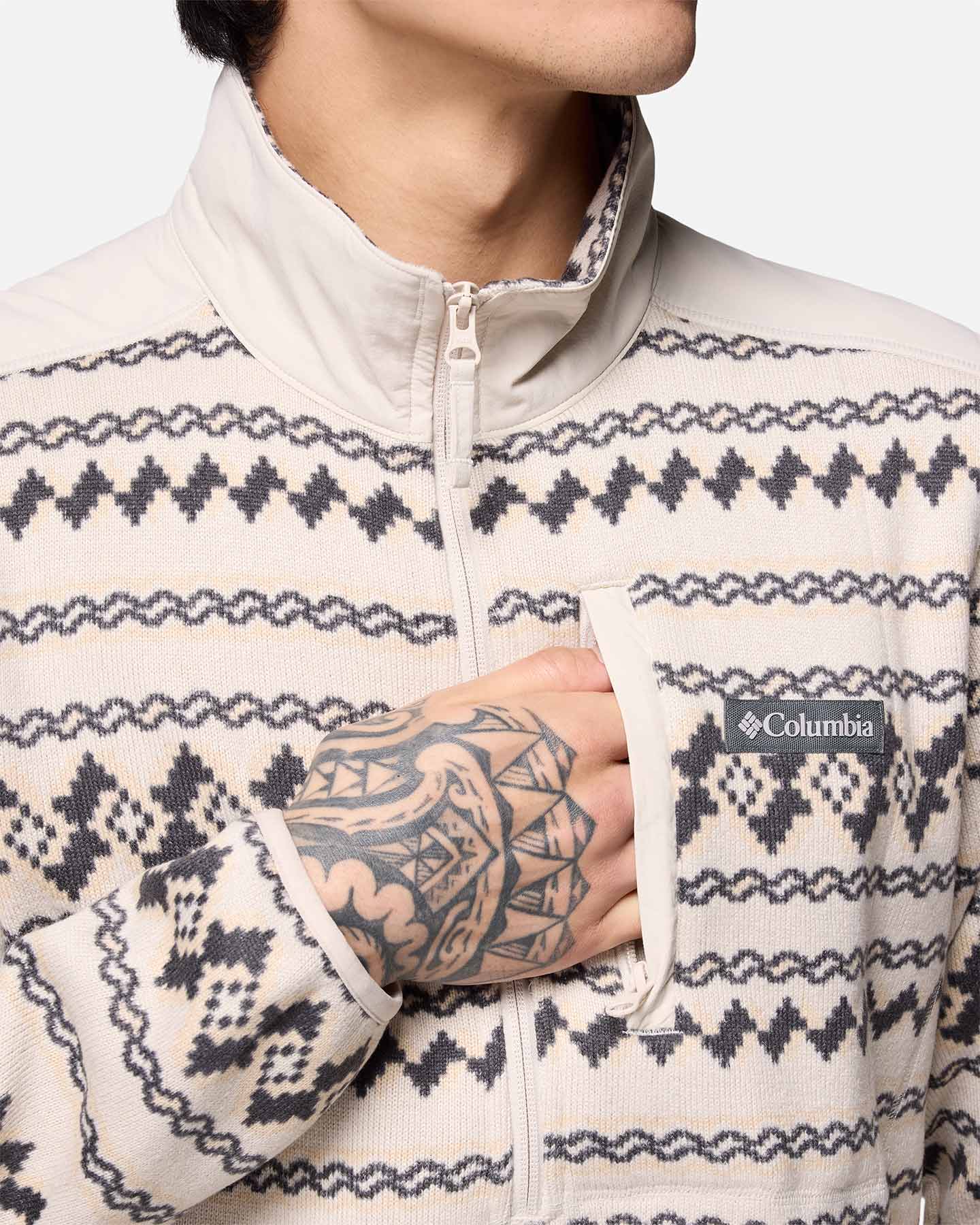 Pile COLUMBIA SWEATER II M - Marrone - 5 | Cisalfa Sport