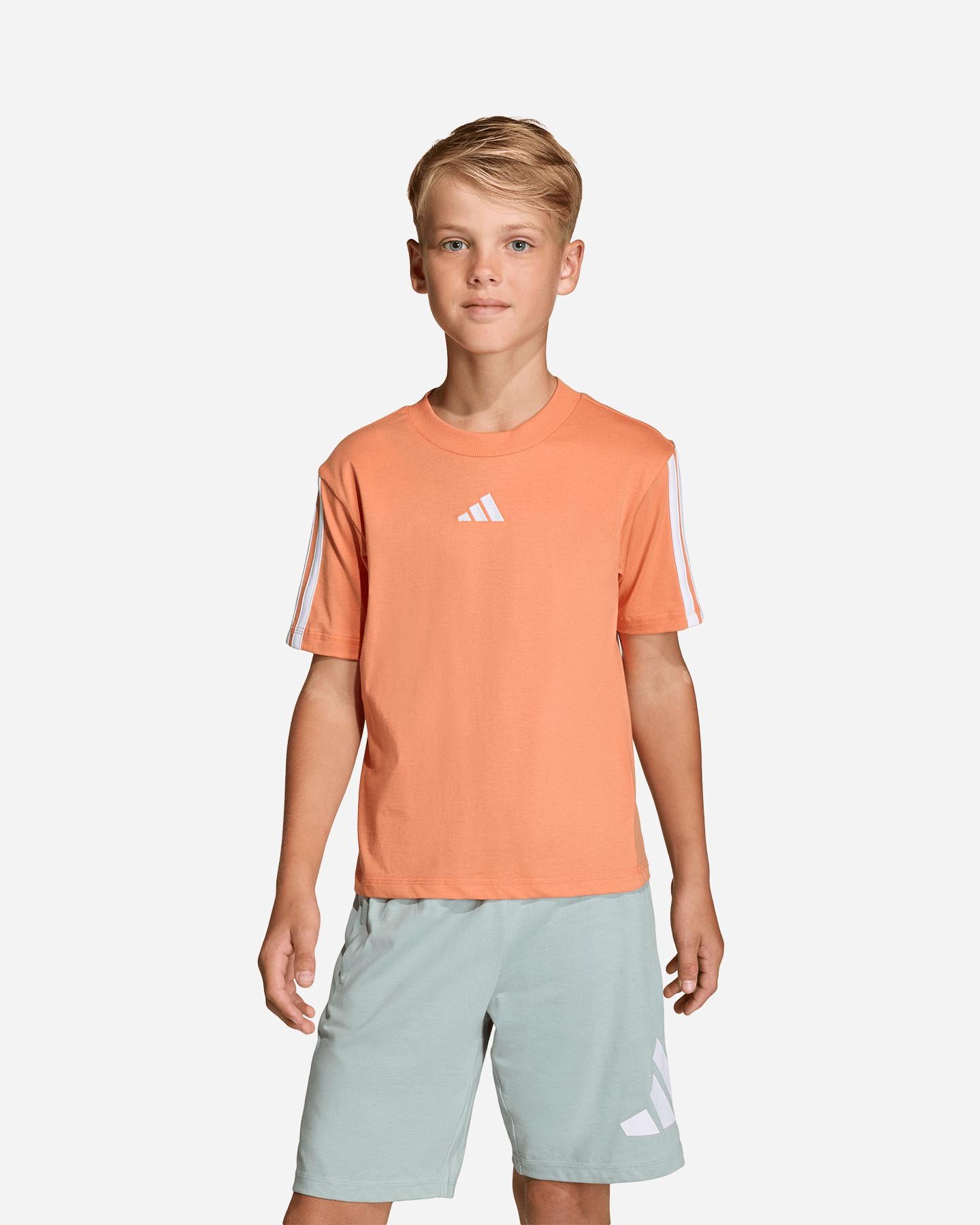 T-shirt ADIDAS ESSENTIALS 3STRIPES JR - Arancione - 1 | Cisalfa Sport