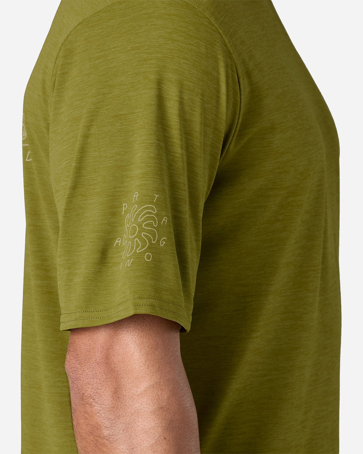 T-shirt PATAGONIA CAPILENE COOL DAILY M - Verde - 5 | Cisalfa Sport