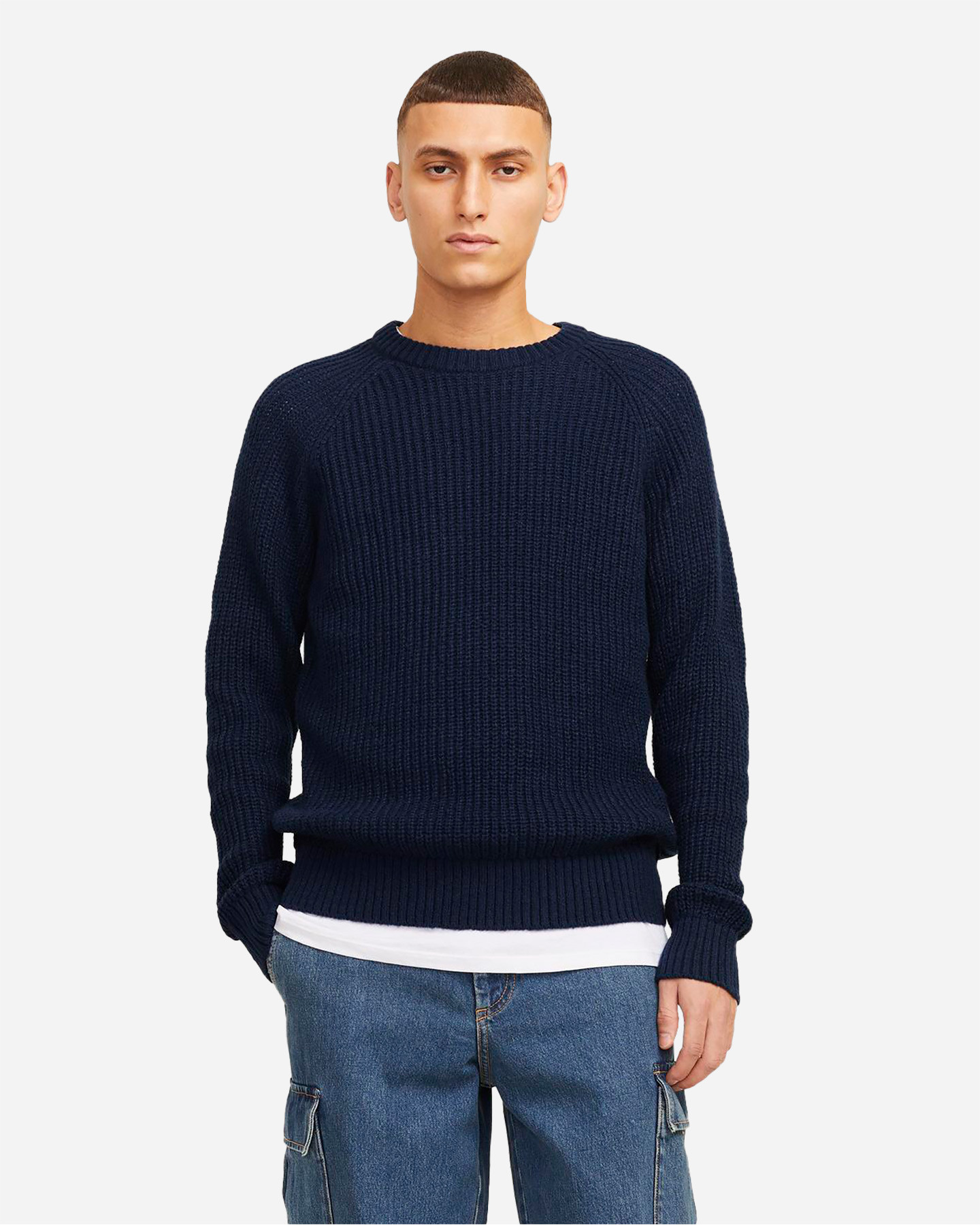 Maglione JACK & JONES SPALLA RAGLAN M - Blu - 1 | Cisalfa Sport
