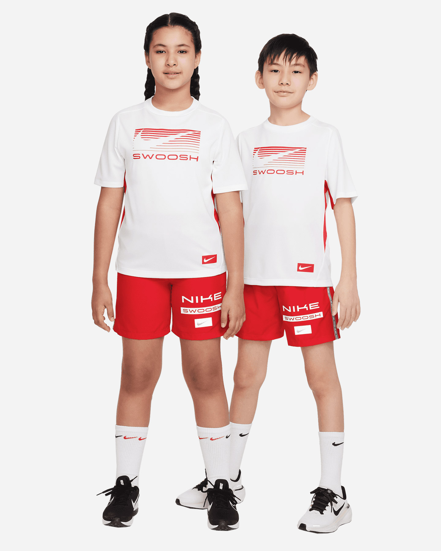 Pantaloncini NIKE LOVE JR - Rosso - 5 | Cisalfa Sport