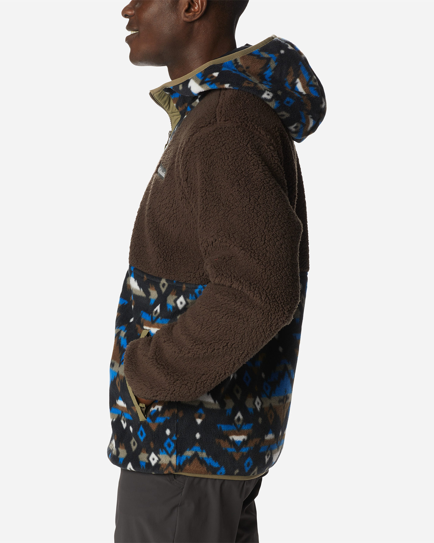 Felpa COLUMBIA FZ BACKBOWL PRINTED M - Verde - 2 | Cisalfa Sport