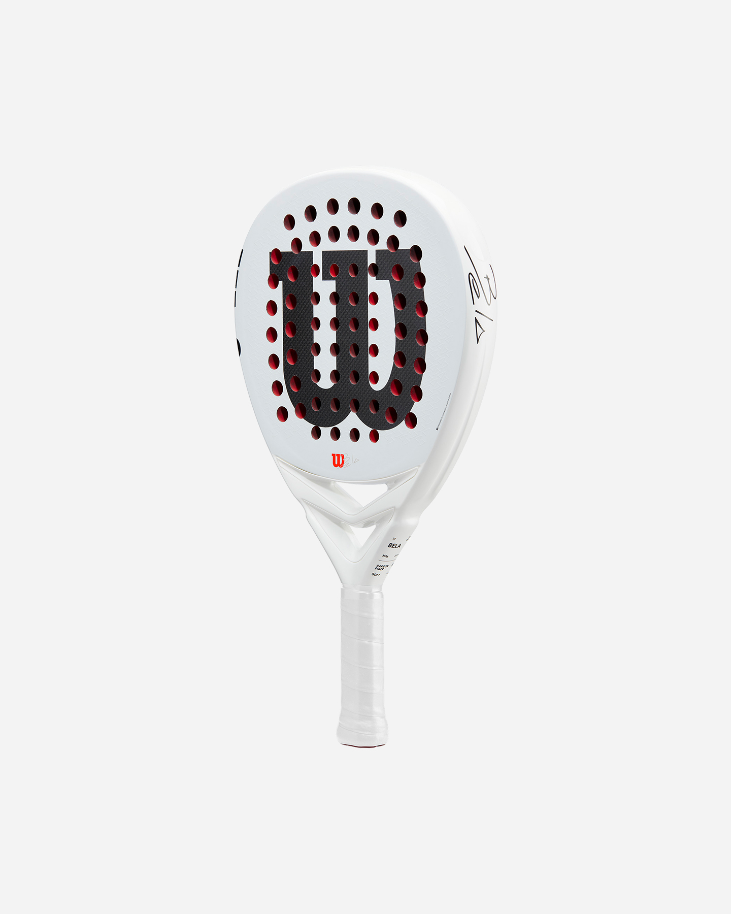 Racchetta padel intermedia WILSON BELA LT V2.5 PADEL  - Bianco - 2 | Cisalfa Sport