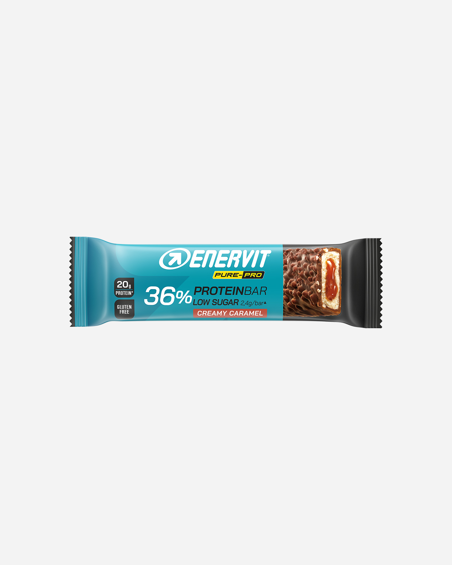 Barretta proteica ENERVIT BARRETTA PROTEIN BAR 36% CREAMY CARAMEL 55 G  - Color mix - 0 | Cisalfa Sport