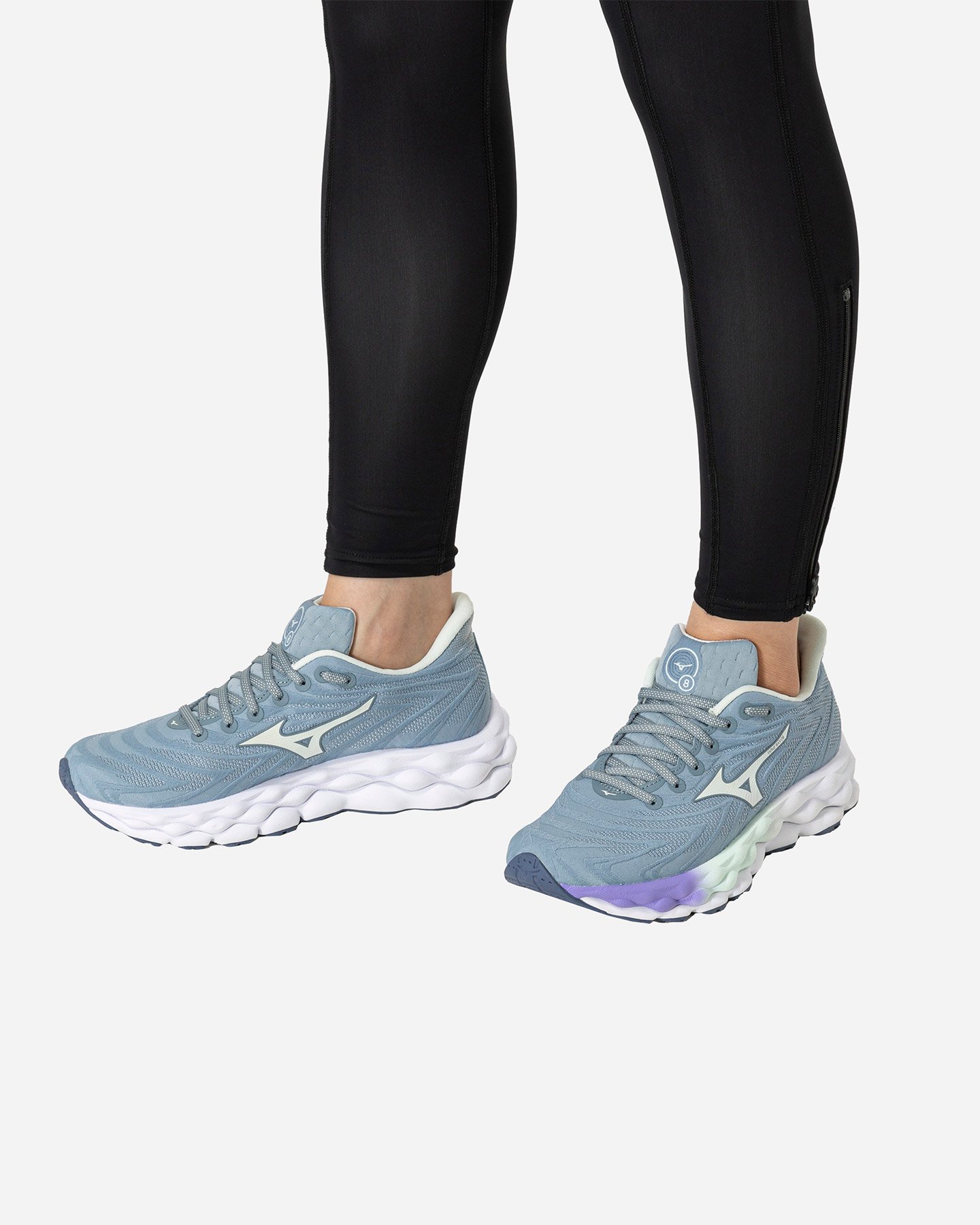 Scarpe running MIZUNO WAVE SKY 8 W - Grigio - 5 | Cisalfa Sport