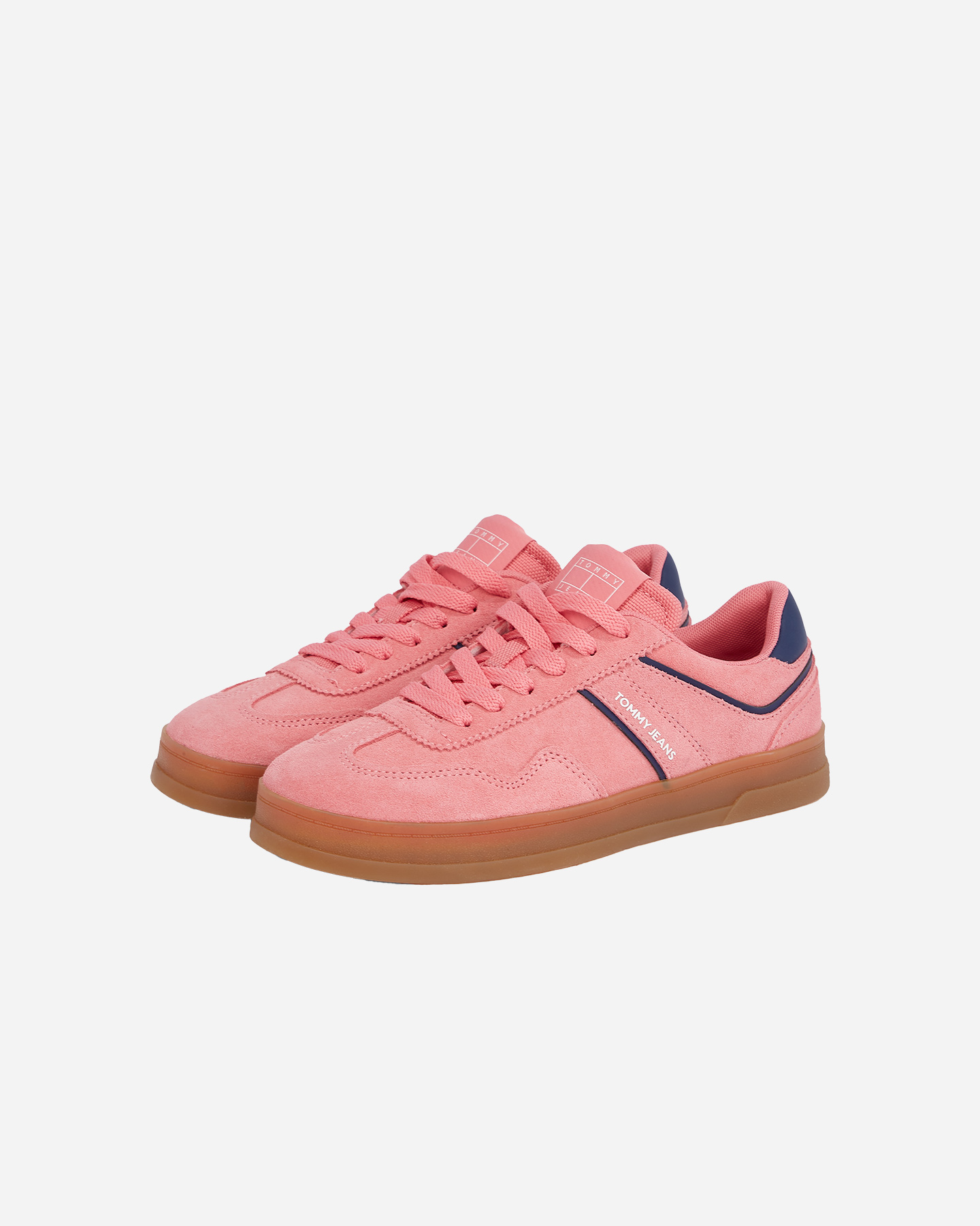 Scarpe sneakers TOMMY HILFIGER THE GREENWICH SUEDE W - Rosa - 1 | Cisalfa Sport