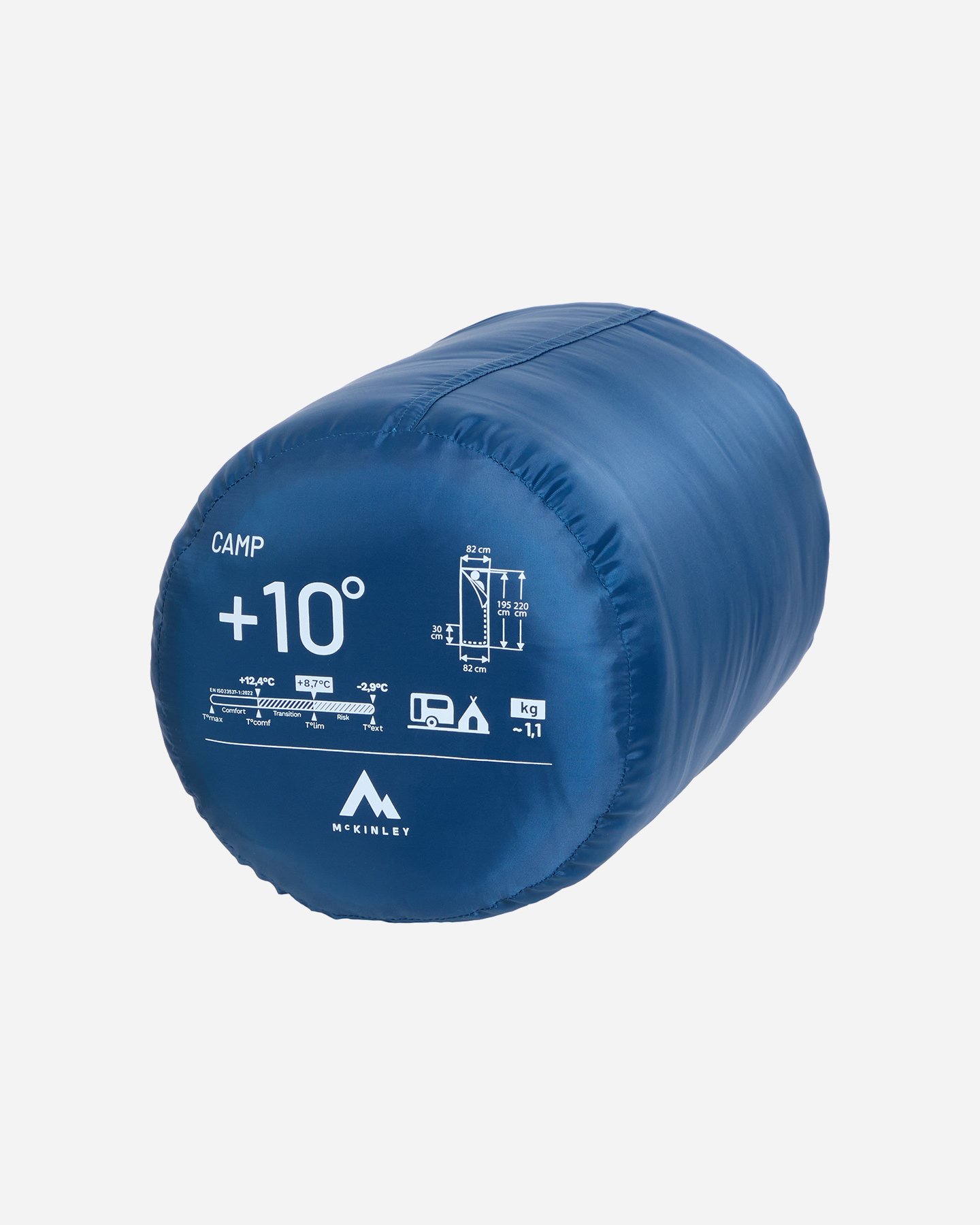 Sacco a pelo sintetico MCKINLEY CAMP III 10  - Blu - 2 | Cisalfa Sport