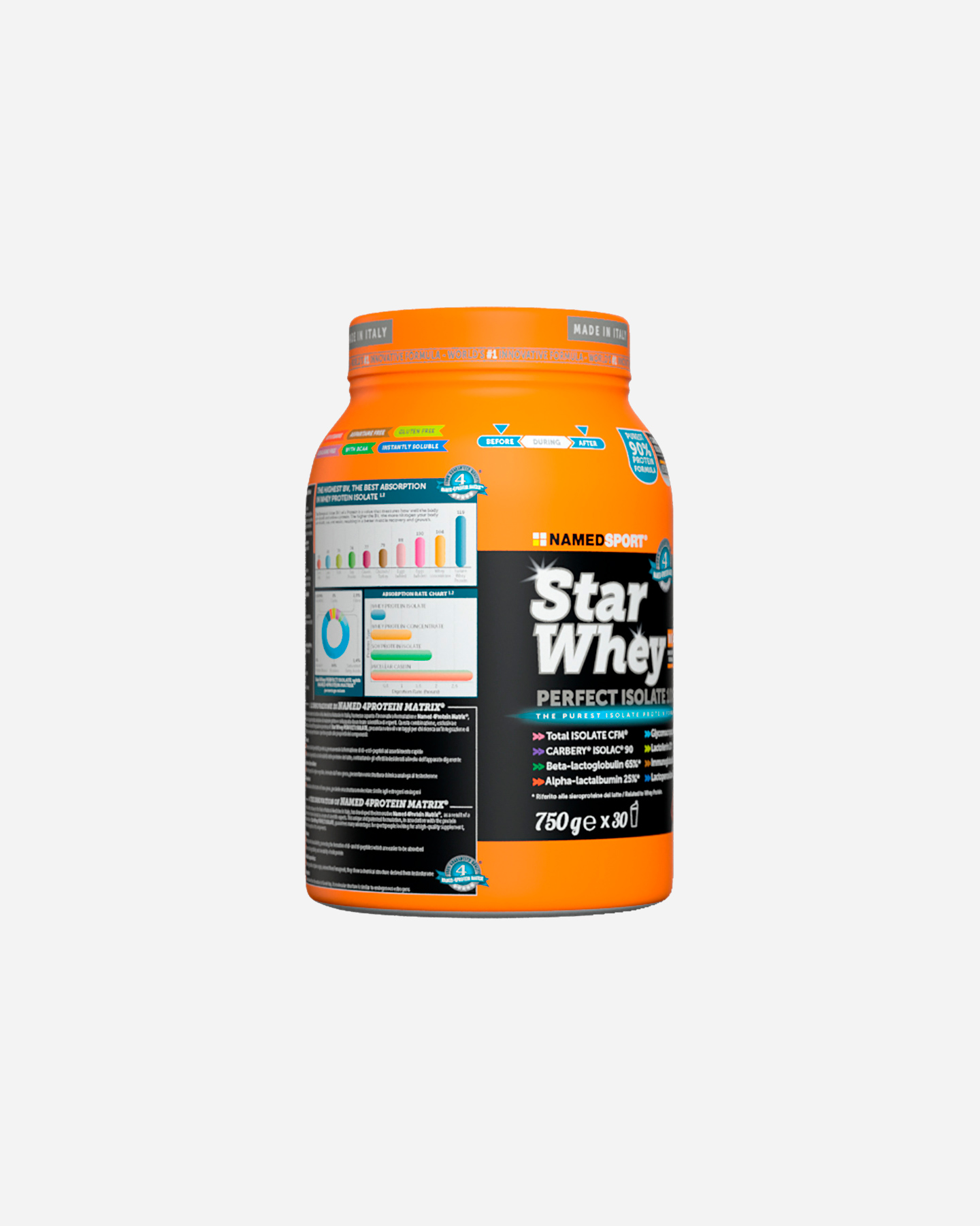 Energetico NAMED SPORT STAR WHEY ISOLATE 750G - Color mix - 1 | Cisalfa Sport