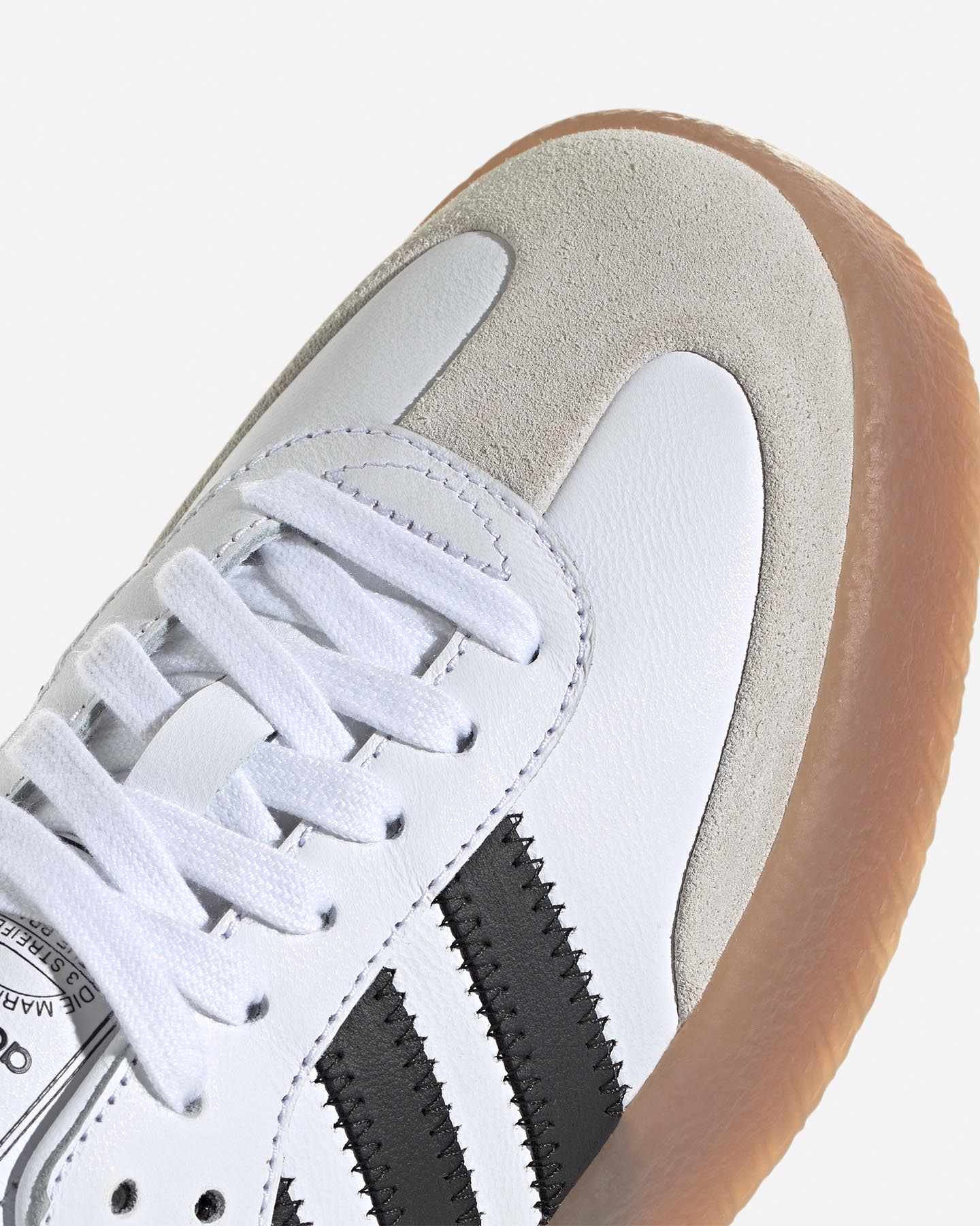 Scarpe sneakers ADIDAS SAMBAE W - Bianco - 5 | Cisalfa Sport