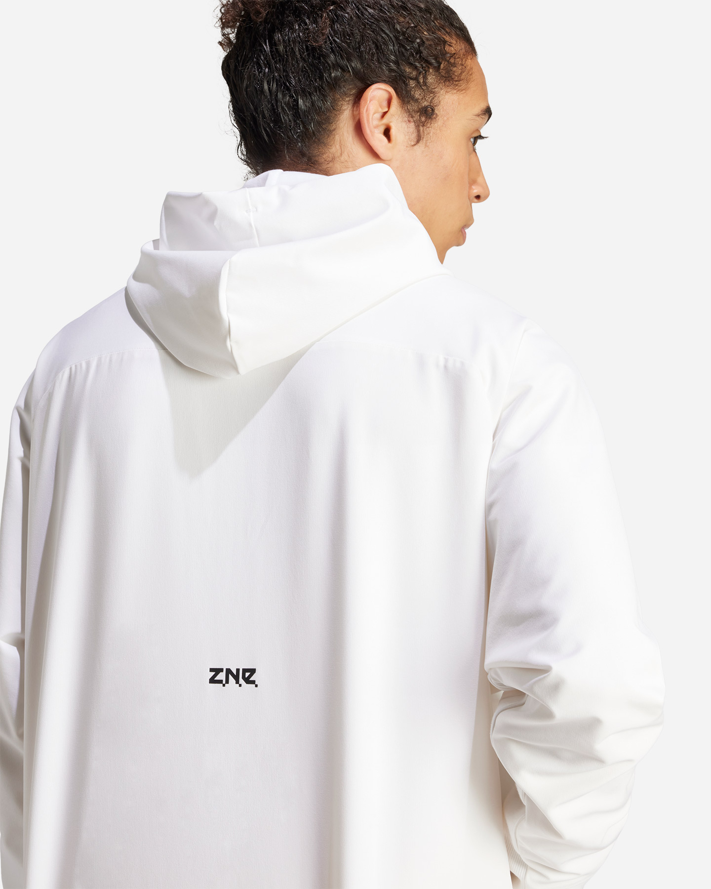 Felpa ADIDAS Z.N.E. M - Bianco - 5 | Cisalfa Sport