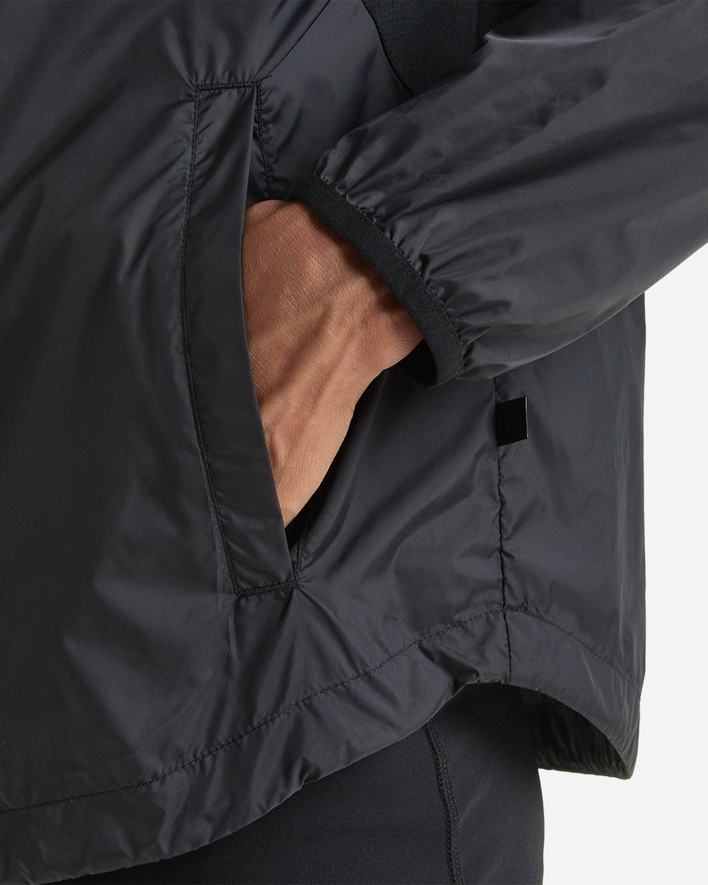 Giacca running DIADORA PACKABLE M - Nero - 5 | Cisalfa Sport