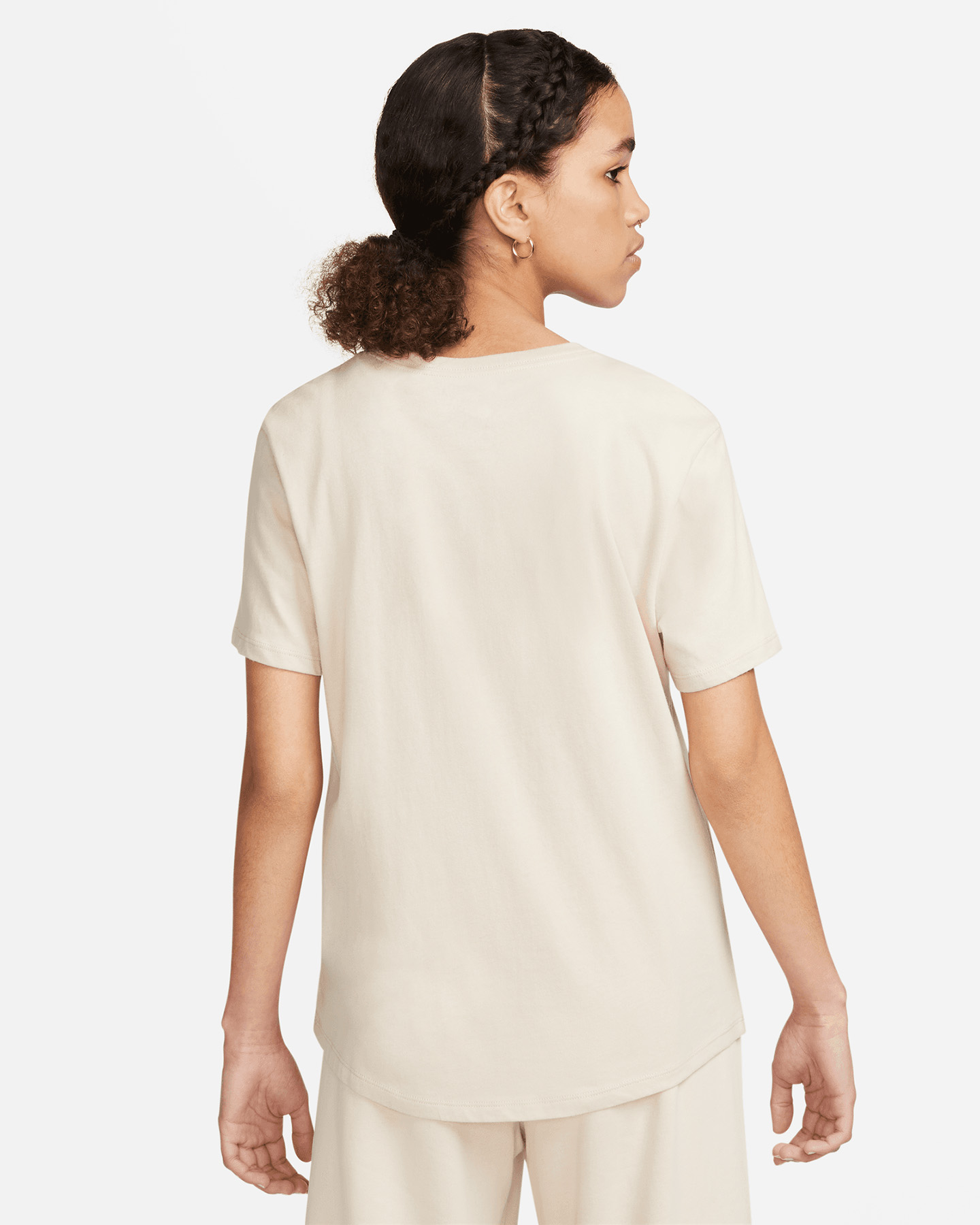 T-shirt NIKE CLUB LOGO W - Beige - 1 | Cisalfa Sport