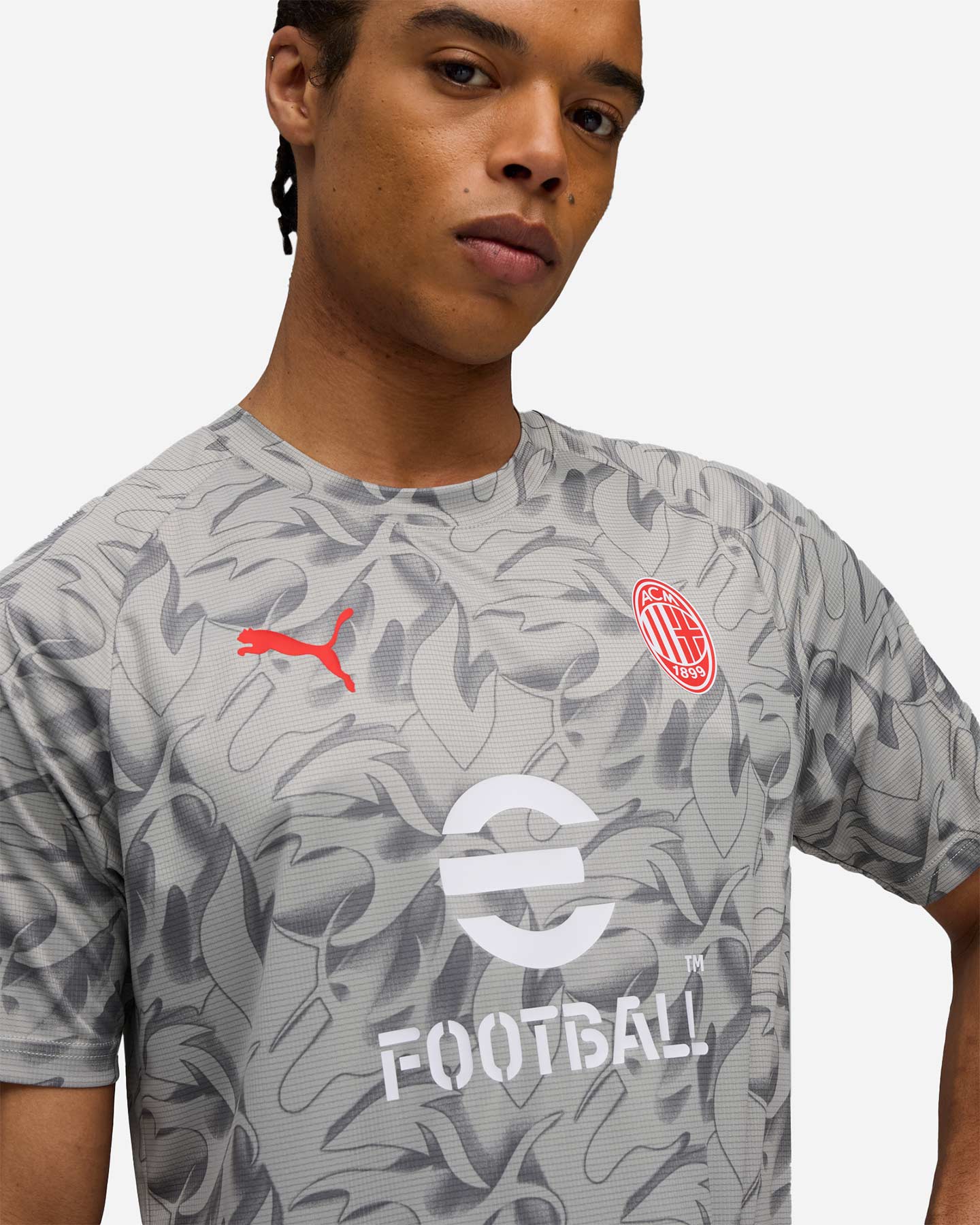 Maglia calcio ufficiale PUMA MILAN PREMATCH 25-26 M - Color mix - 4 | Cisalfa Sport