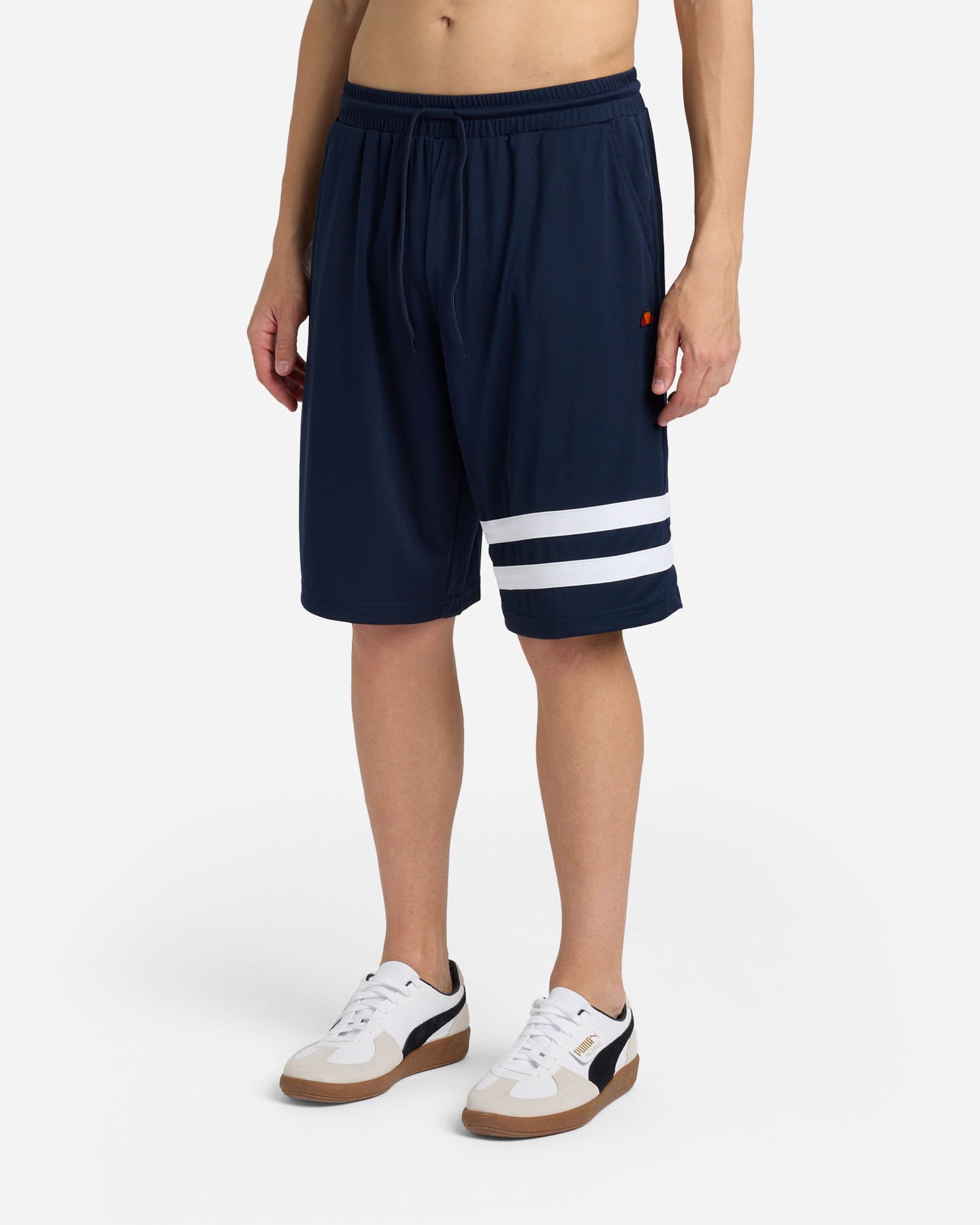 Bermuda ELLESSE CLASSIC PATCH M - Blu - 3 | Cisalfa Sport