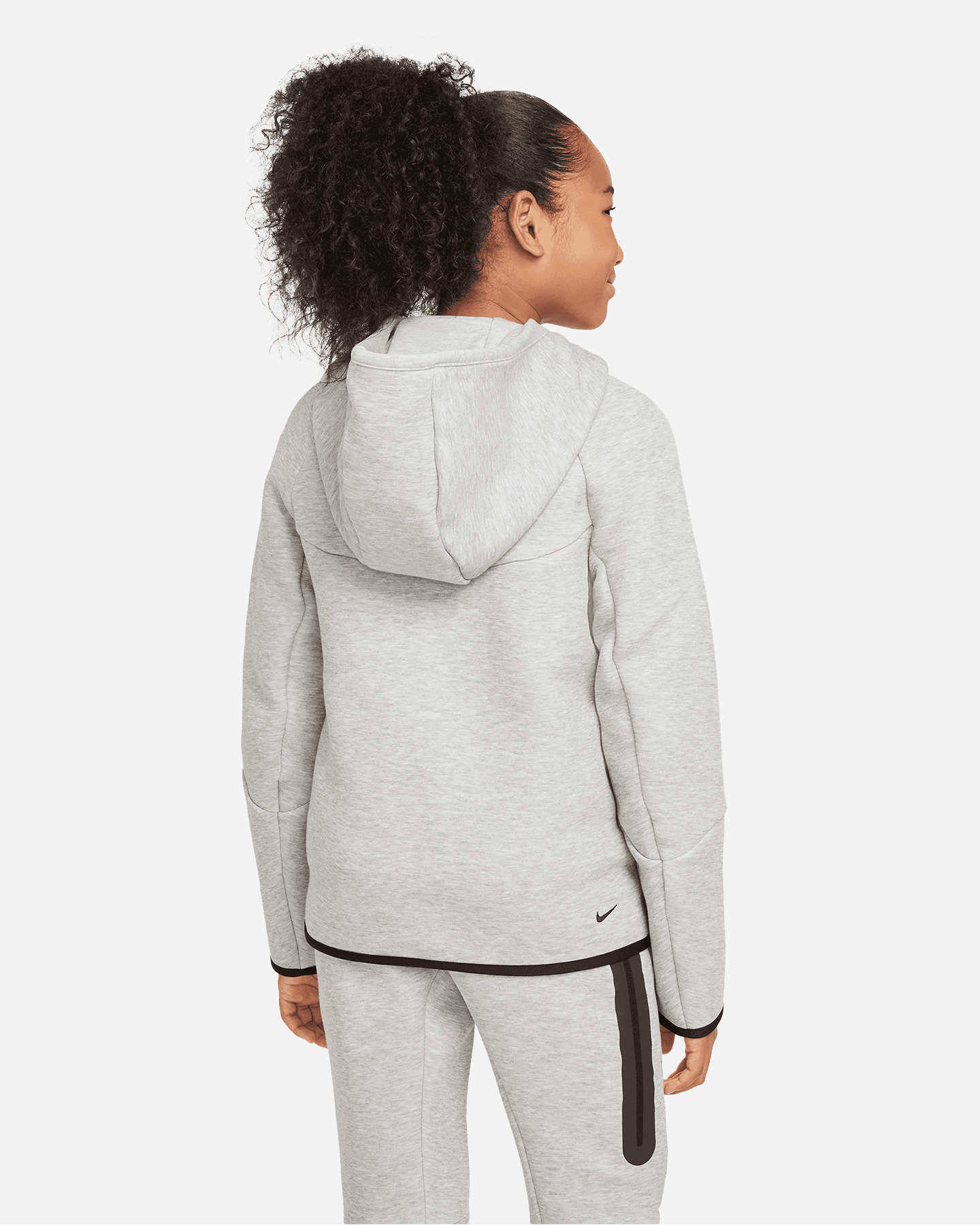 Felpa NIKE TECH FLEECE 2 JR - Grigio - 1 | Cisalfa Sport