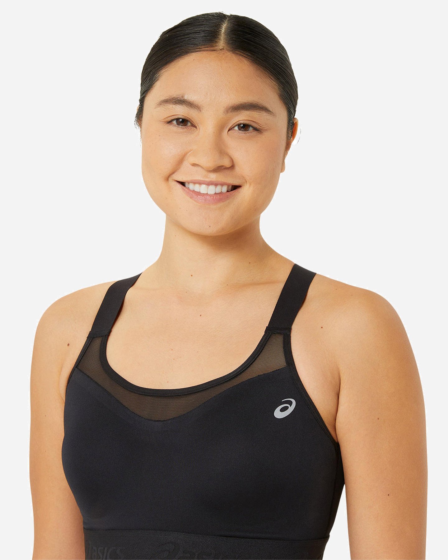 Reggiseno ASICS ROAD COMBINATION W - Nero - 4 | Cisalfa Sport
