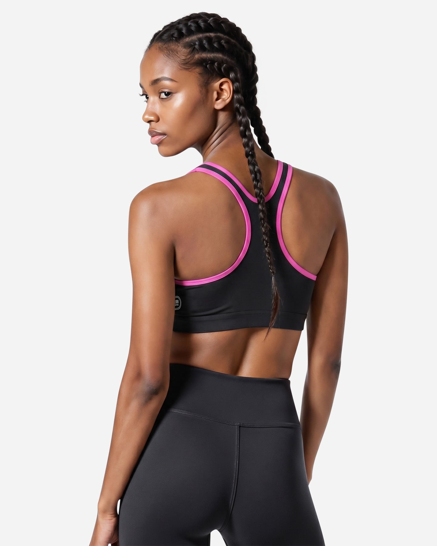 Reggiseno sportivo ABC ESSENTIAL W - Rosa - 3 | Cisalfa Sport