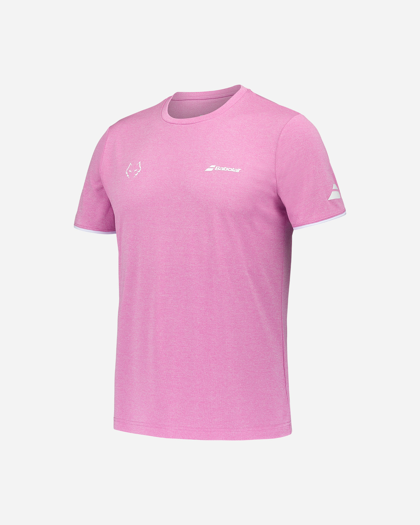 T-shirt tennis BABOLAT CREW NECK LEBRON M - Rosa - 1 | Cisalfa Sport