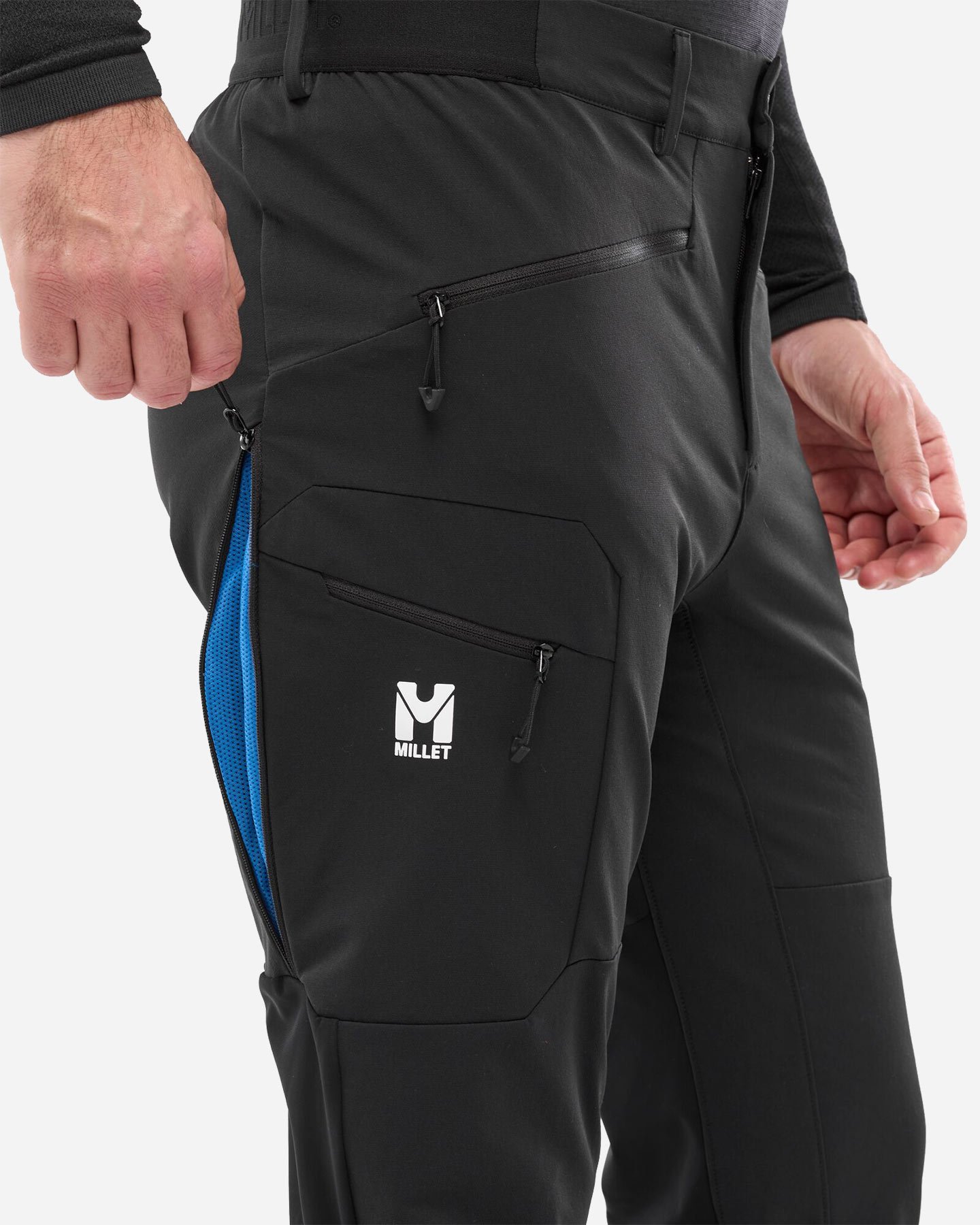 Pantalone outdoor MILLET PIERRA MENT XCS M - Nero - 3 | Cisalfa Sport