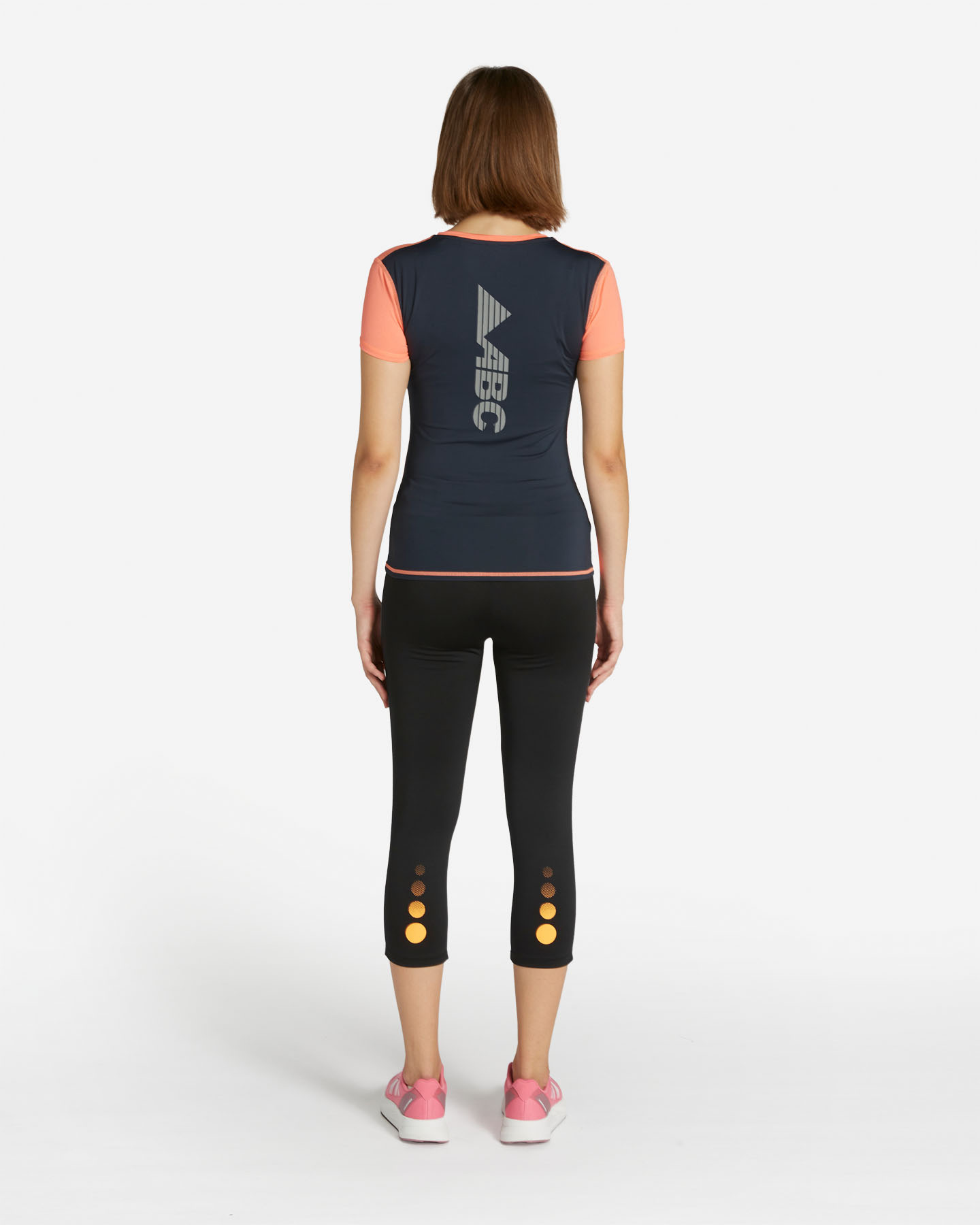 T-shirt running ABC TECH W - Rosa - 2 | Cisalfa Sport