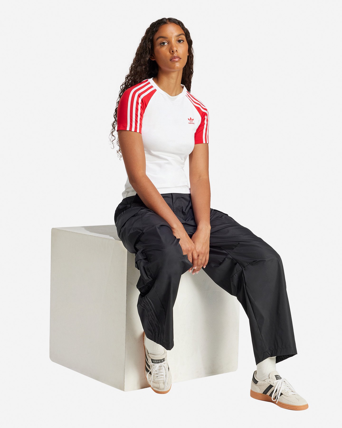 T-shirt ADIDAS ORIGINALS W - Bianco - 5 | Cisalfa Sport