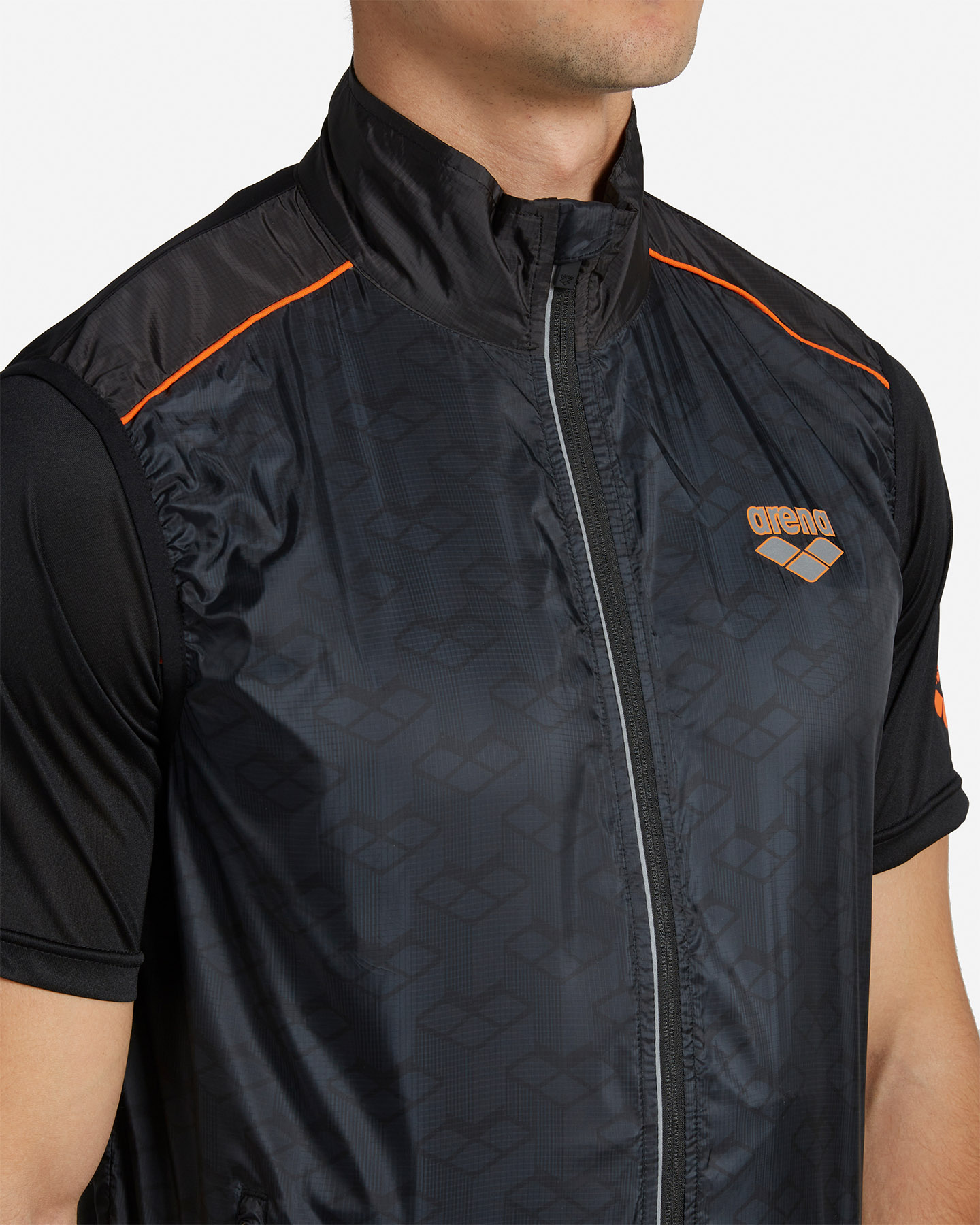 Giacca running ARENA RUNNING M - Nero - 4 | Cisalfa Sport